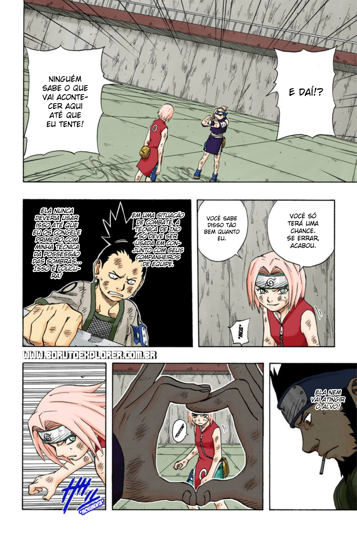 Read Naruto - Versão Colorida Oficial Manga Online