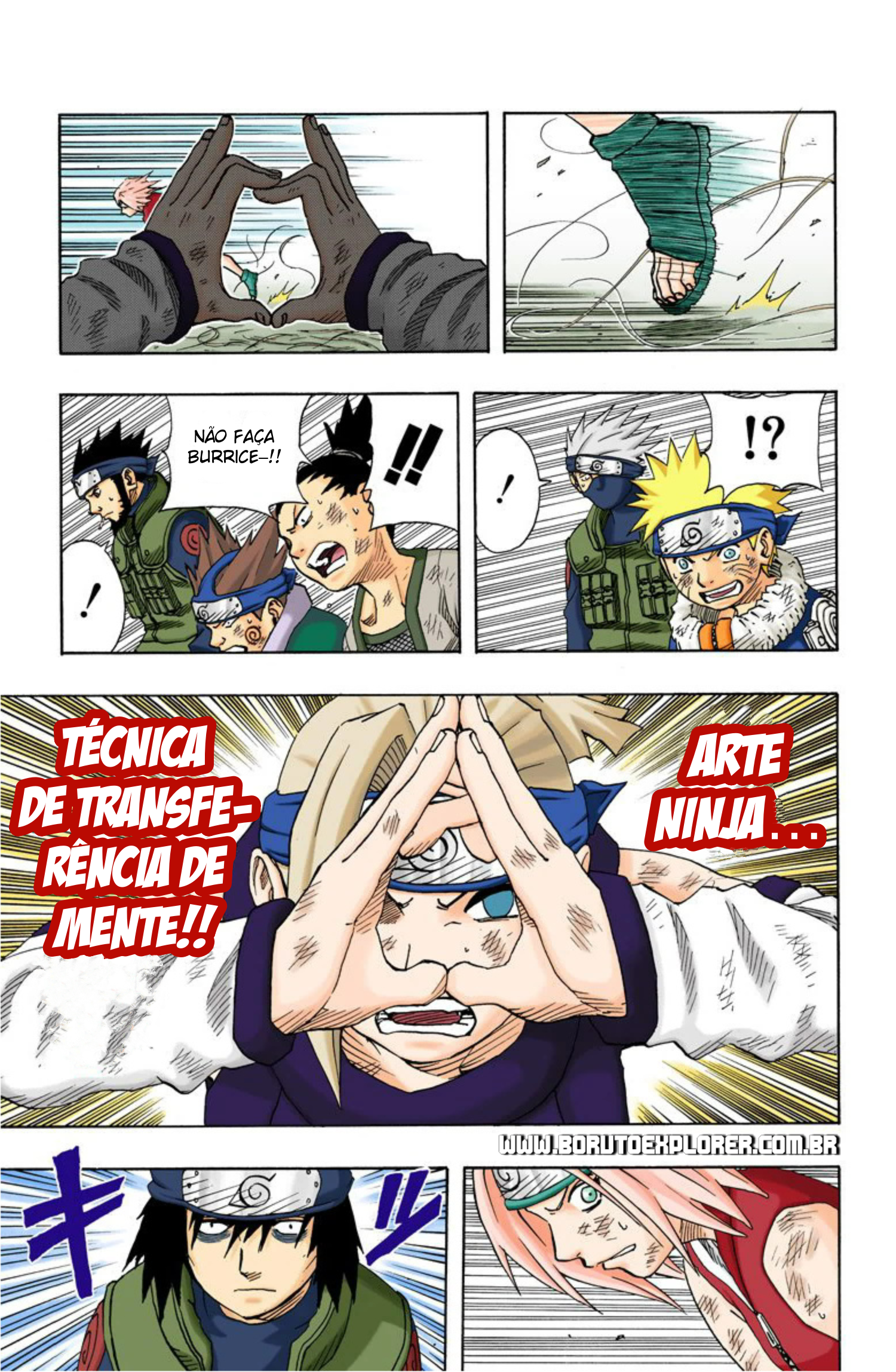 Read Naruto - Versão Colorida Oficial Manga Online
