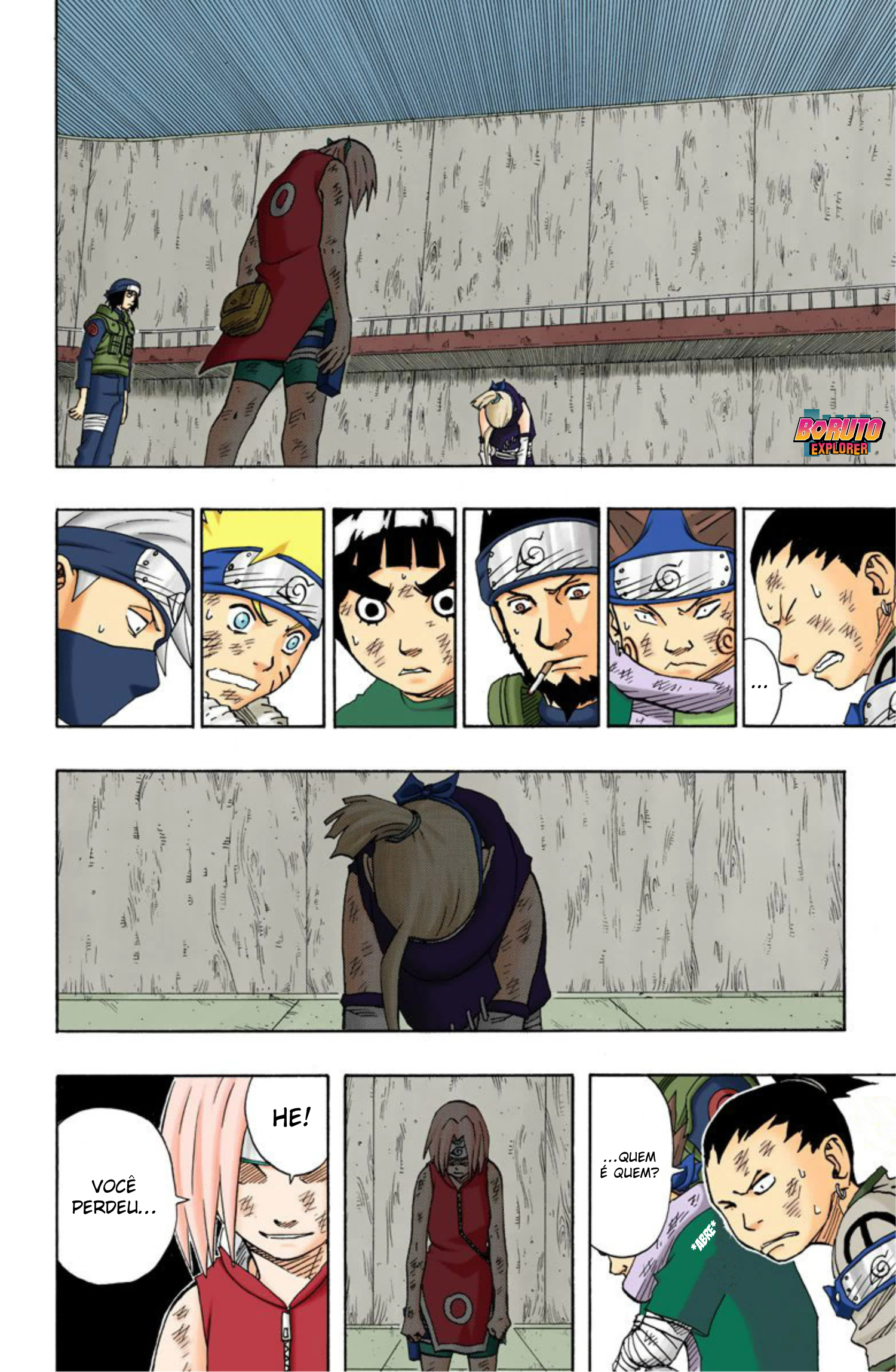 Read Naruto - Versão Colorida Oficial Manga Online