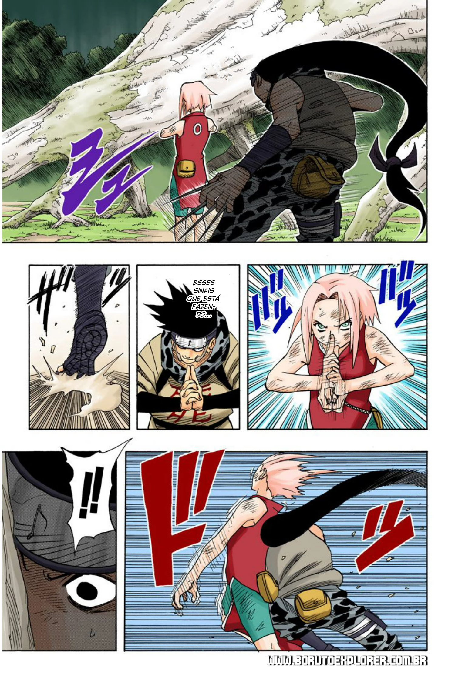 Read Naruto - Versão Colorida Oficial Manga Online