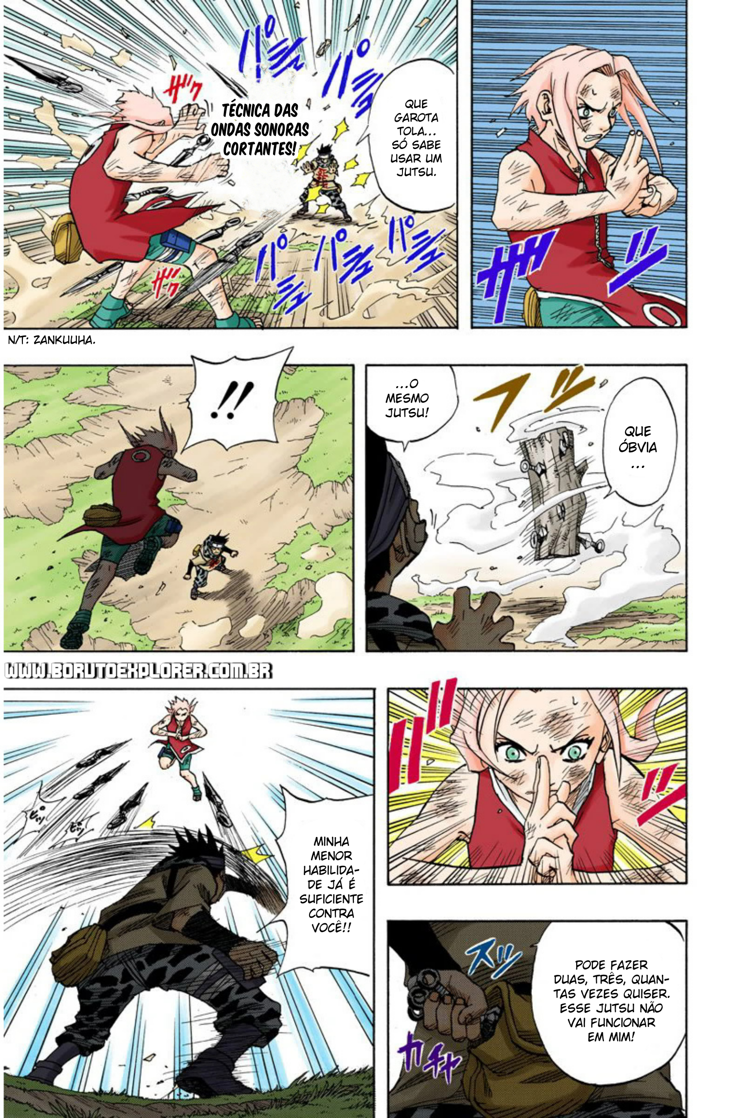Read Naruto - Versão Colorida Oficial Manga Online