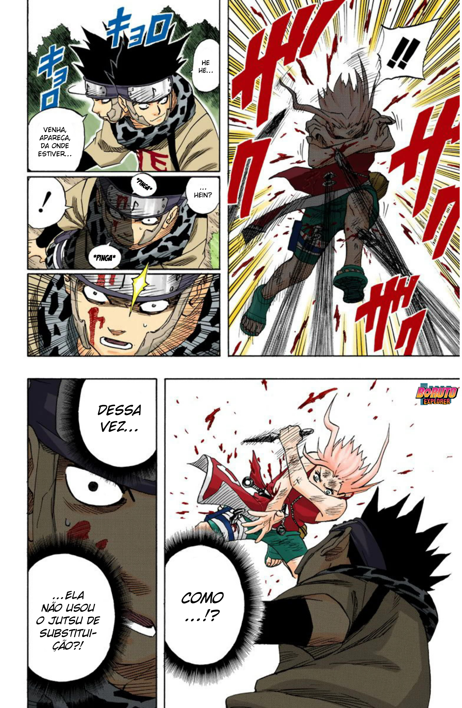 Read Naruto - Versão Colorida Oficial Manga Online
