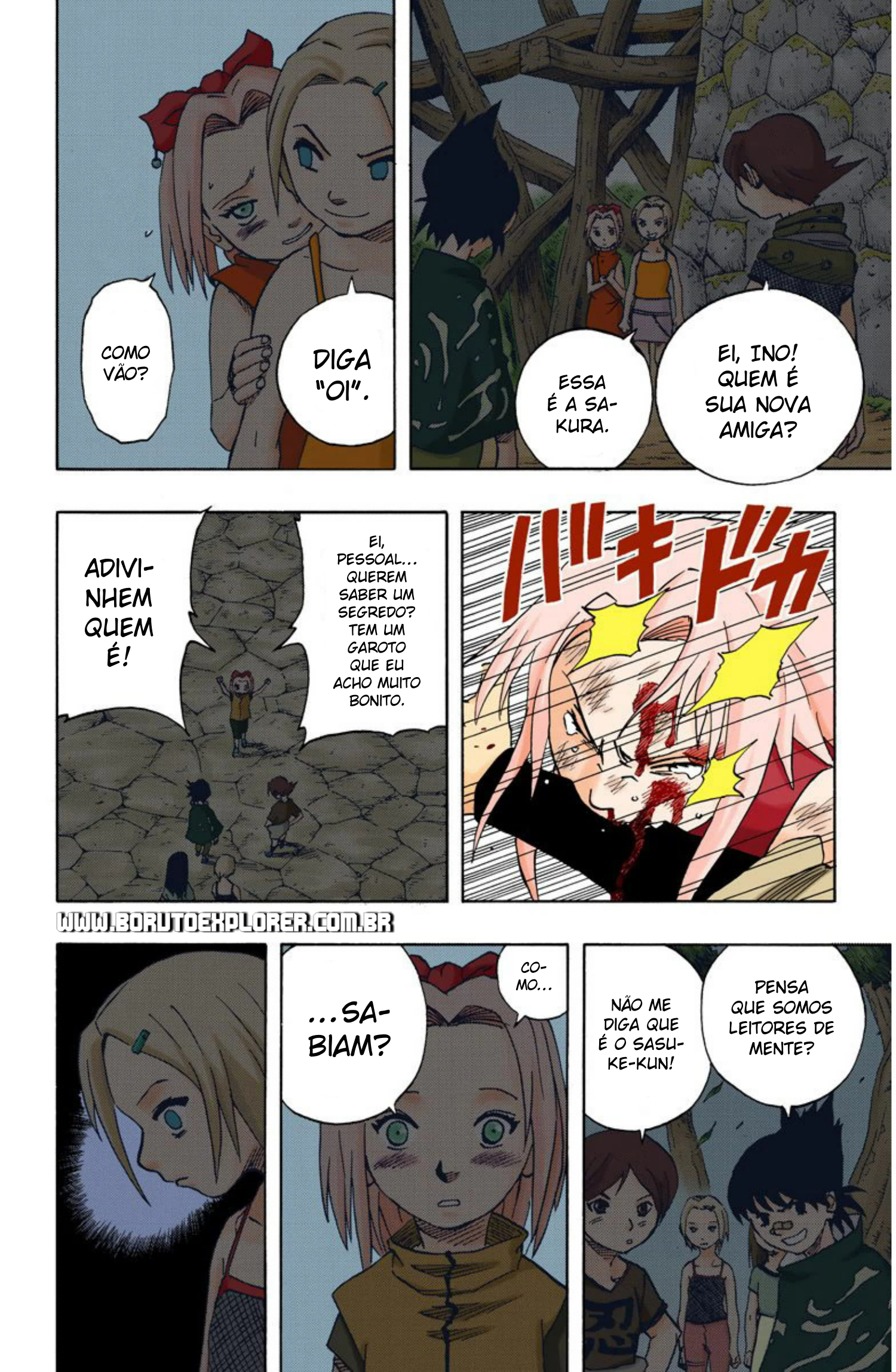 Read Naruto - Versão Colorida Oficial Manga Online