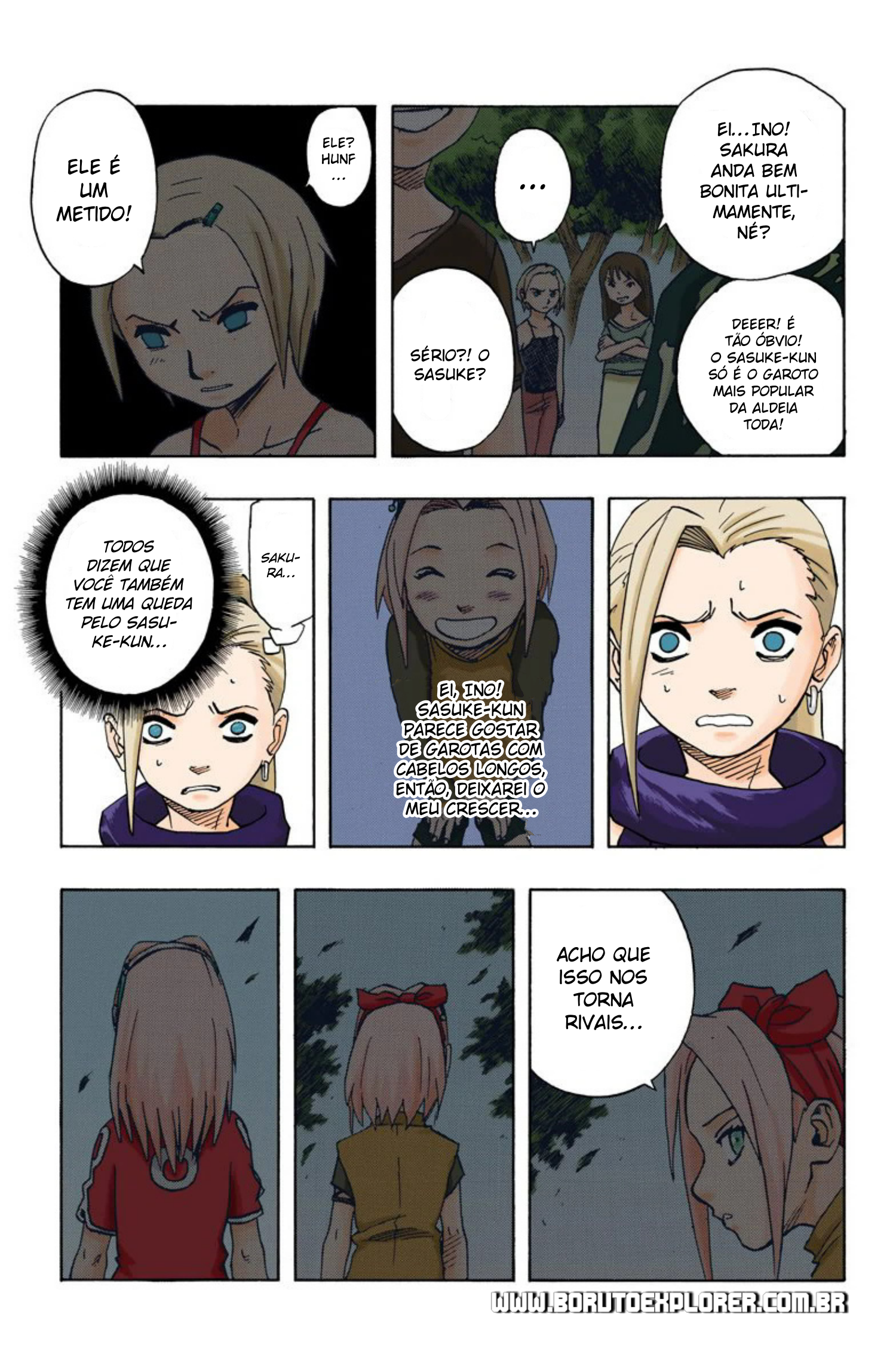 Read Naruto - Versão Colorida Oficial Manga Online