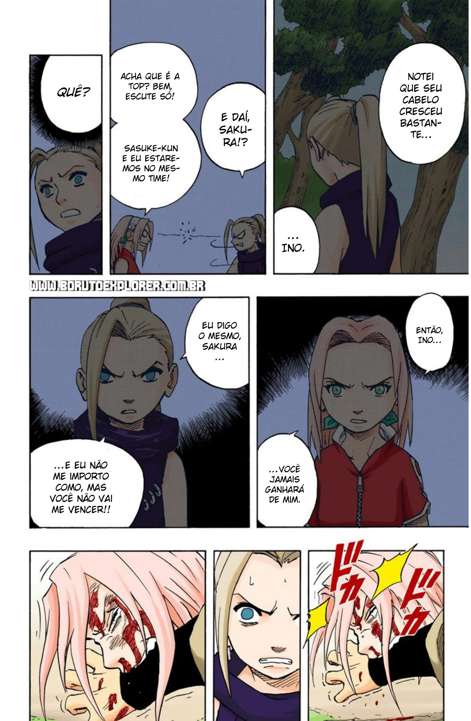 Read Naruto - Versão Colorida Oficial Manga Online