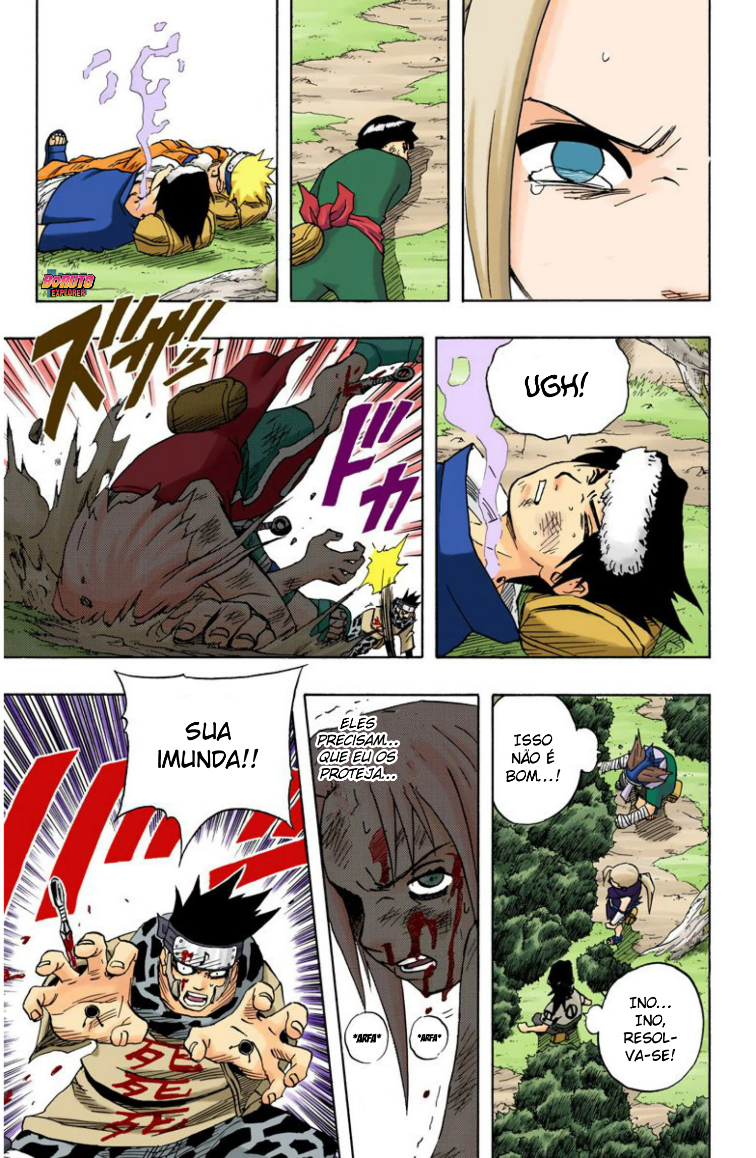 Read Naruto - Versão Colorida Oficial Manga Online