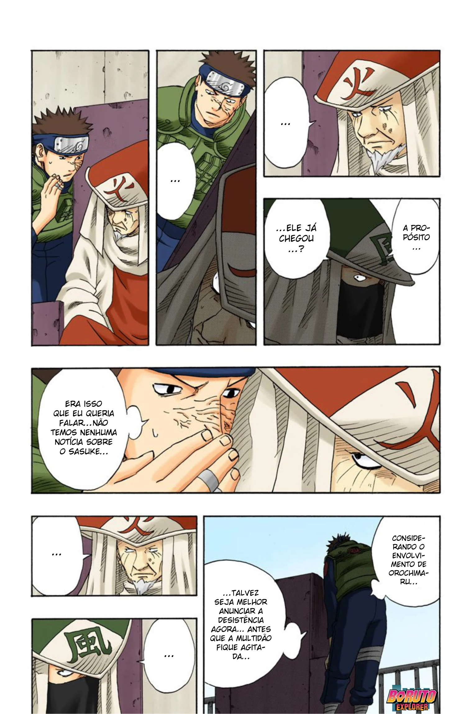 Read Naruto - Versão Colorida Oficial Manga Online