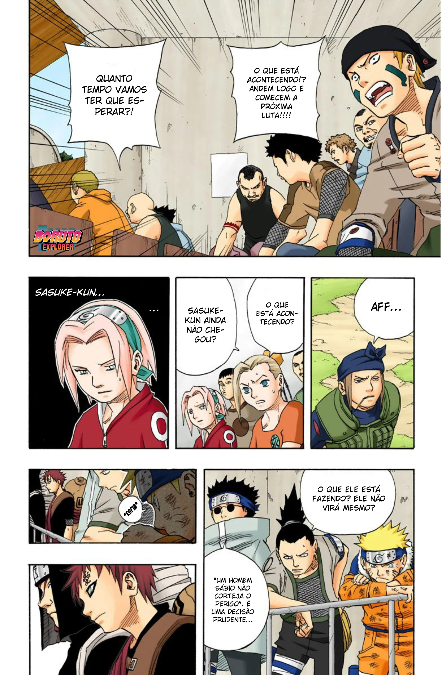 Read Naruto - Versão Colorida Oficial Manga Online