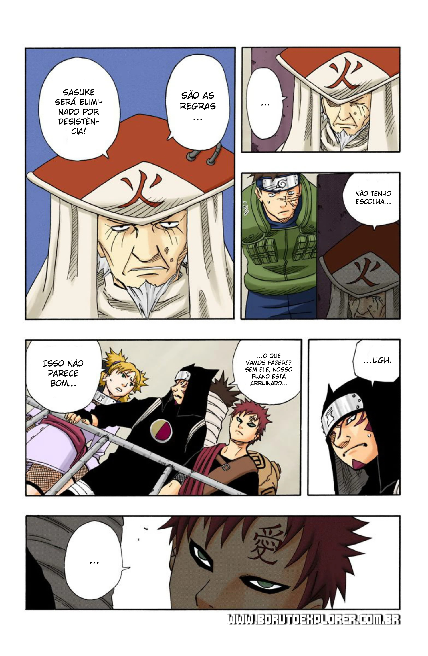 Read Naruto - Versão Colorida Oficial Manga Online