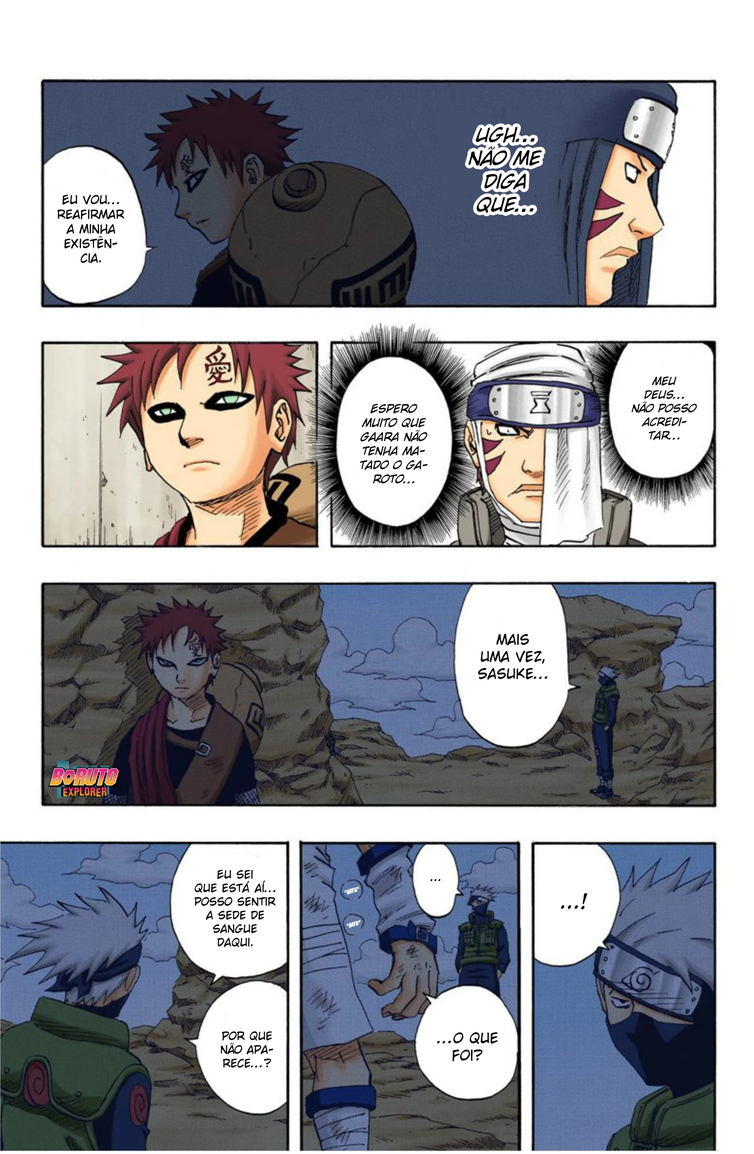 Read Naruto - Versão Colorida Oficial Manga Online