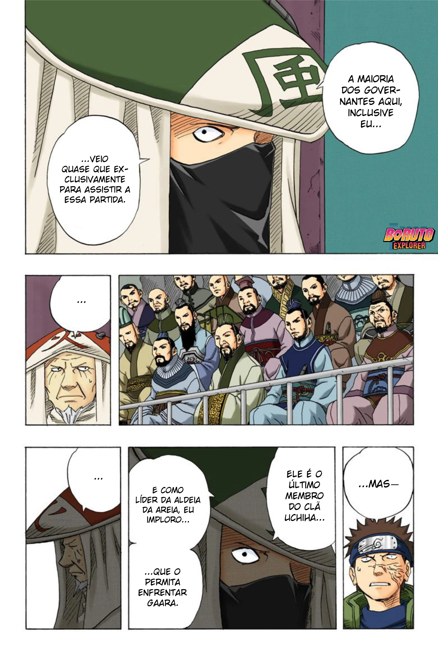 Read Naruto - Versão Colorida Oficial Manga Online