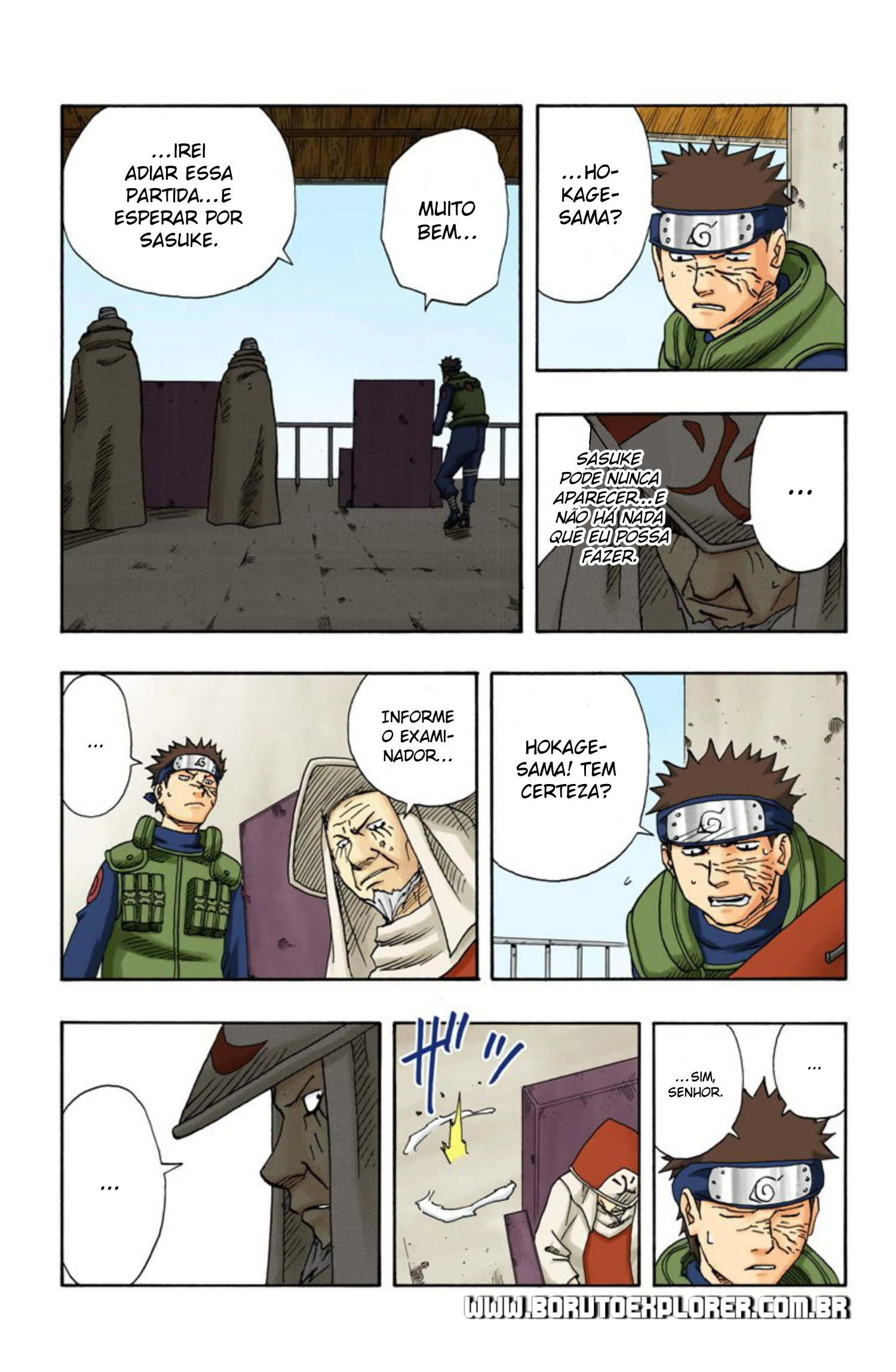 Read Naruto - Versão Colorida Oficial Manga Online