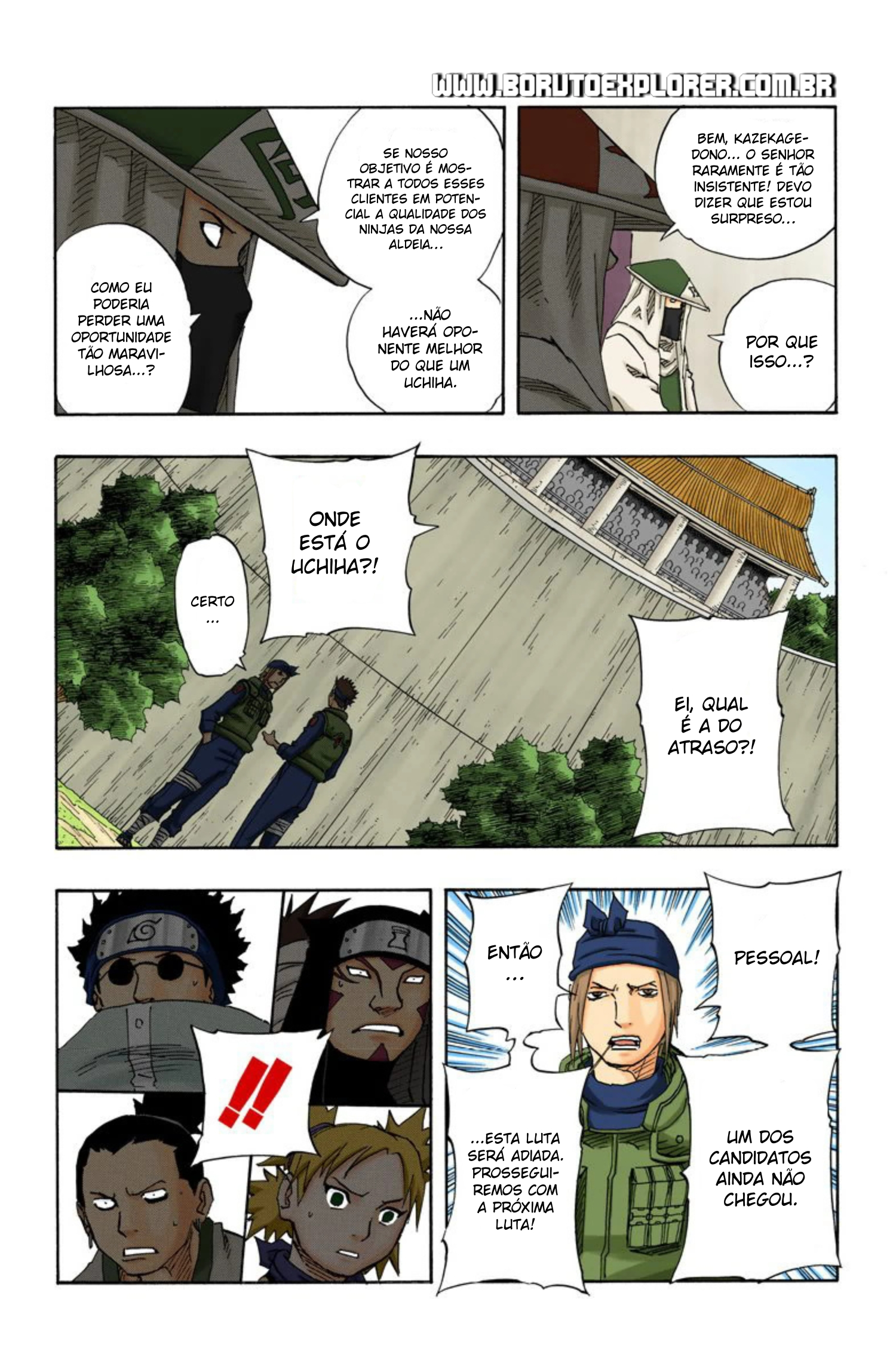 Read Naruto - Versão Colorida Oficial Manga Online