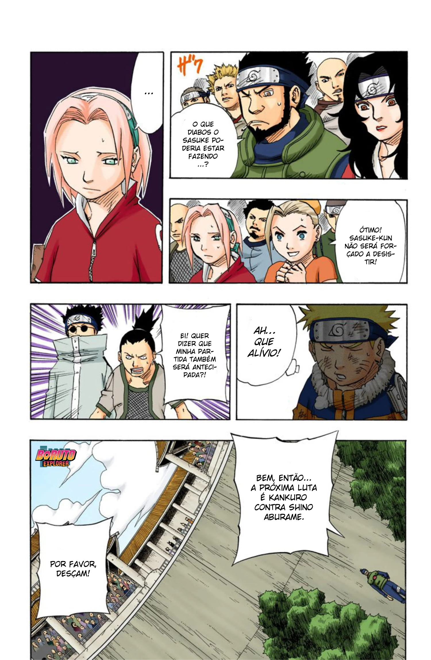 Read Naruto - Versão Colorida Oficial Manga Online