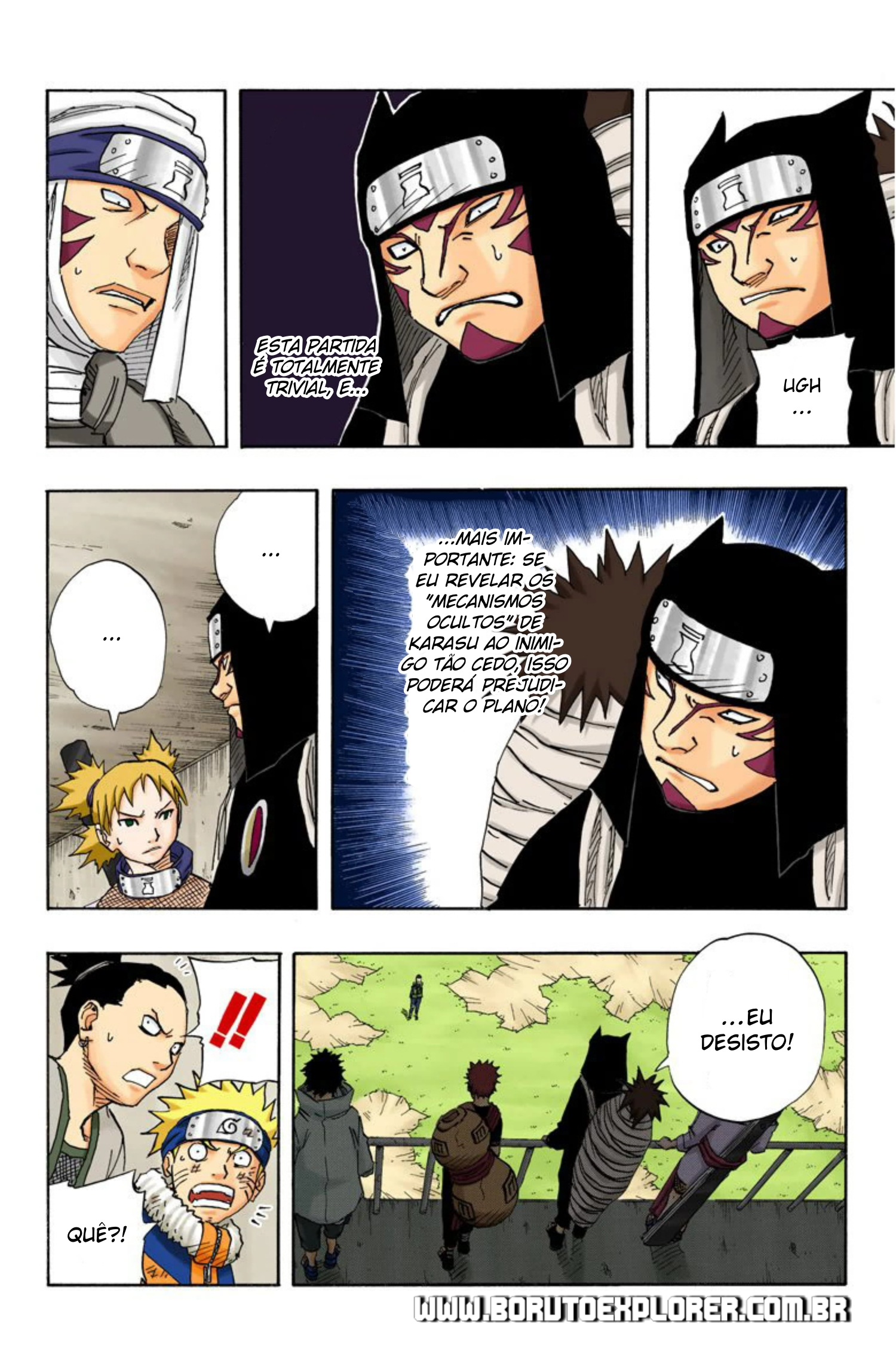 Read Naruto - Versão Colorida Oficial Manga Online