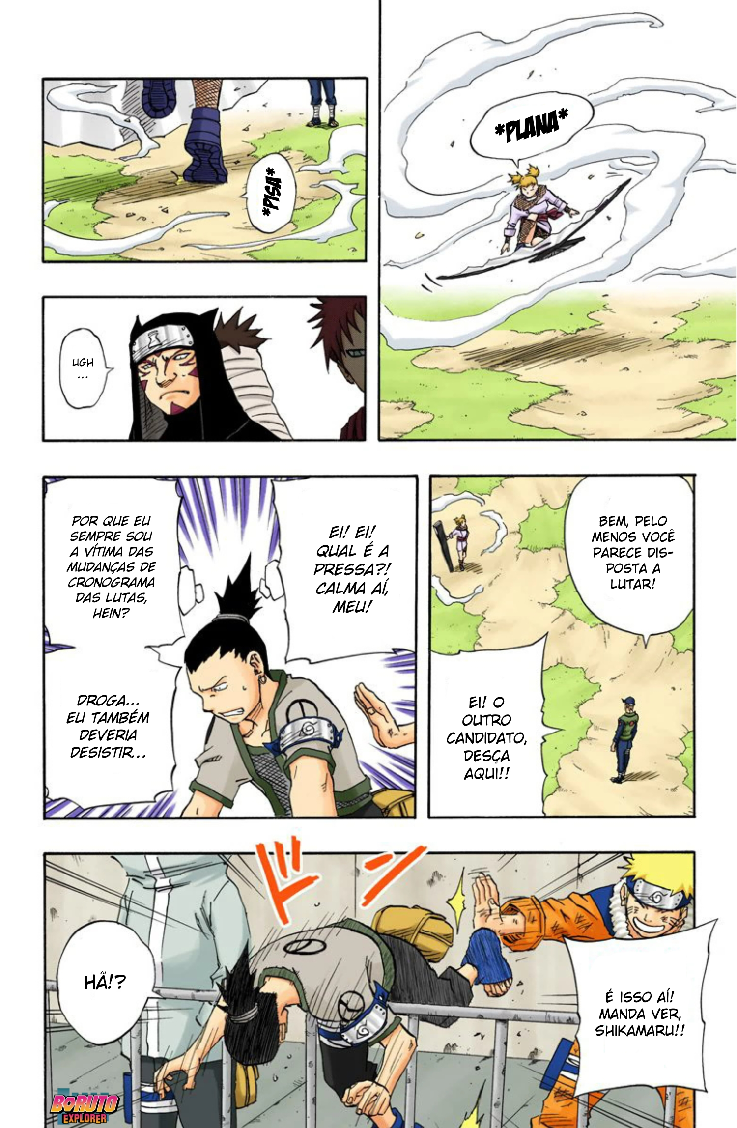 Read Naruto - Versão Colorida Oficial Manga Online