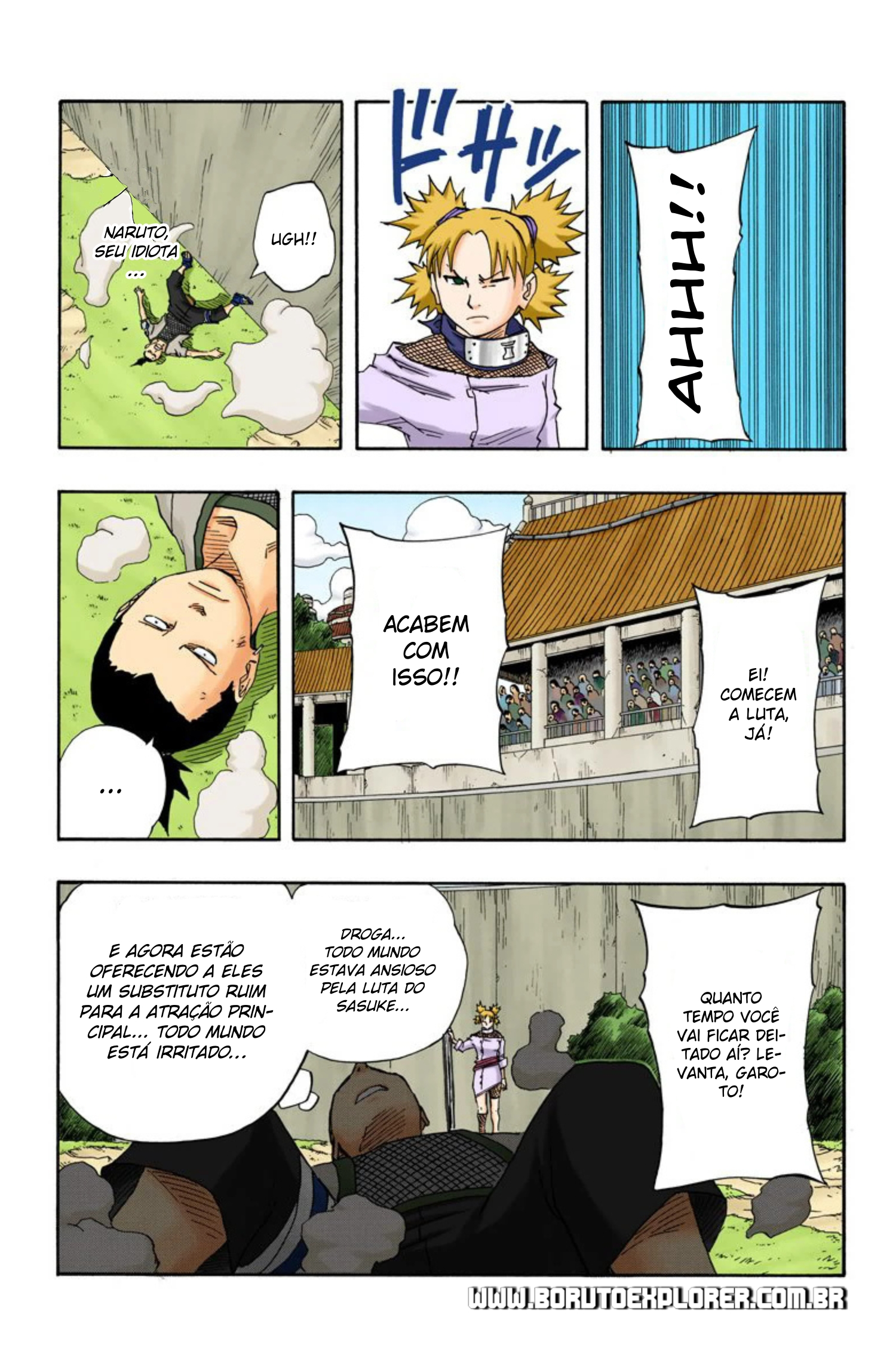 Read Naruto - Versão Colorida Oficial Manga Online