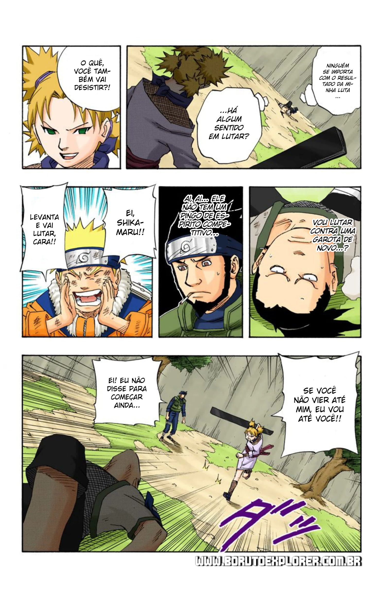 Read Naruto - Versão Colorida Oficial Manga Online