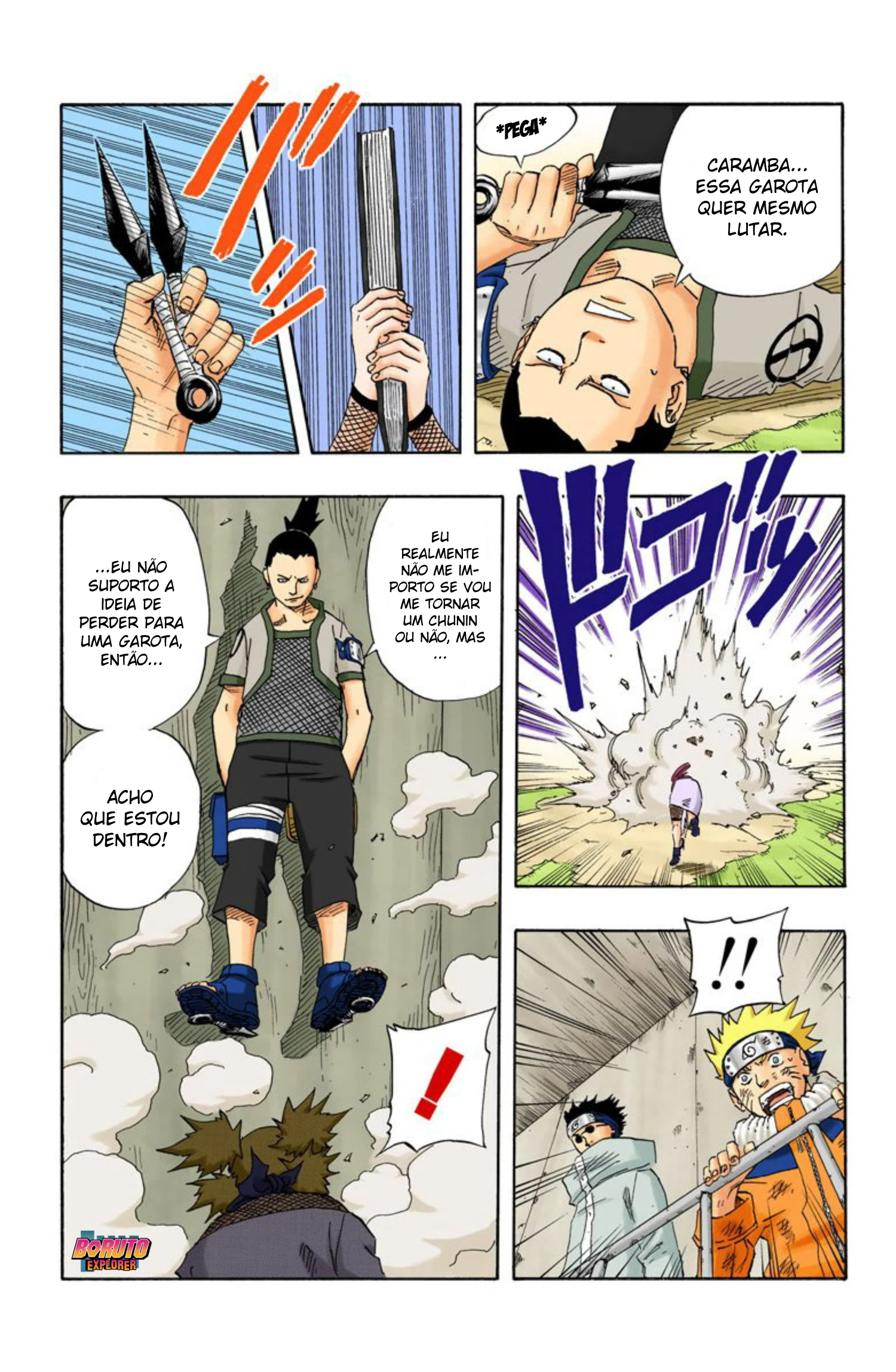 Read Naruto - Versão Colorida Oficial Manga Online