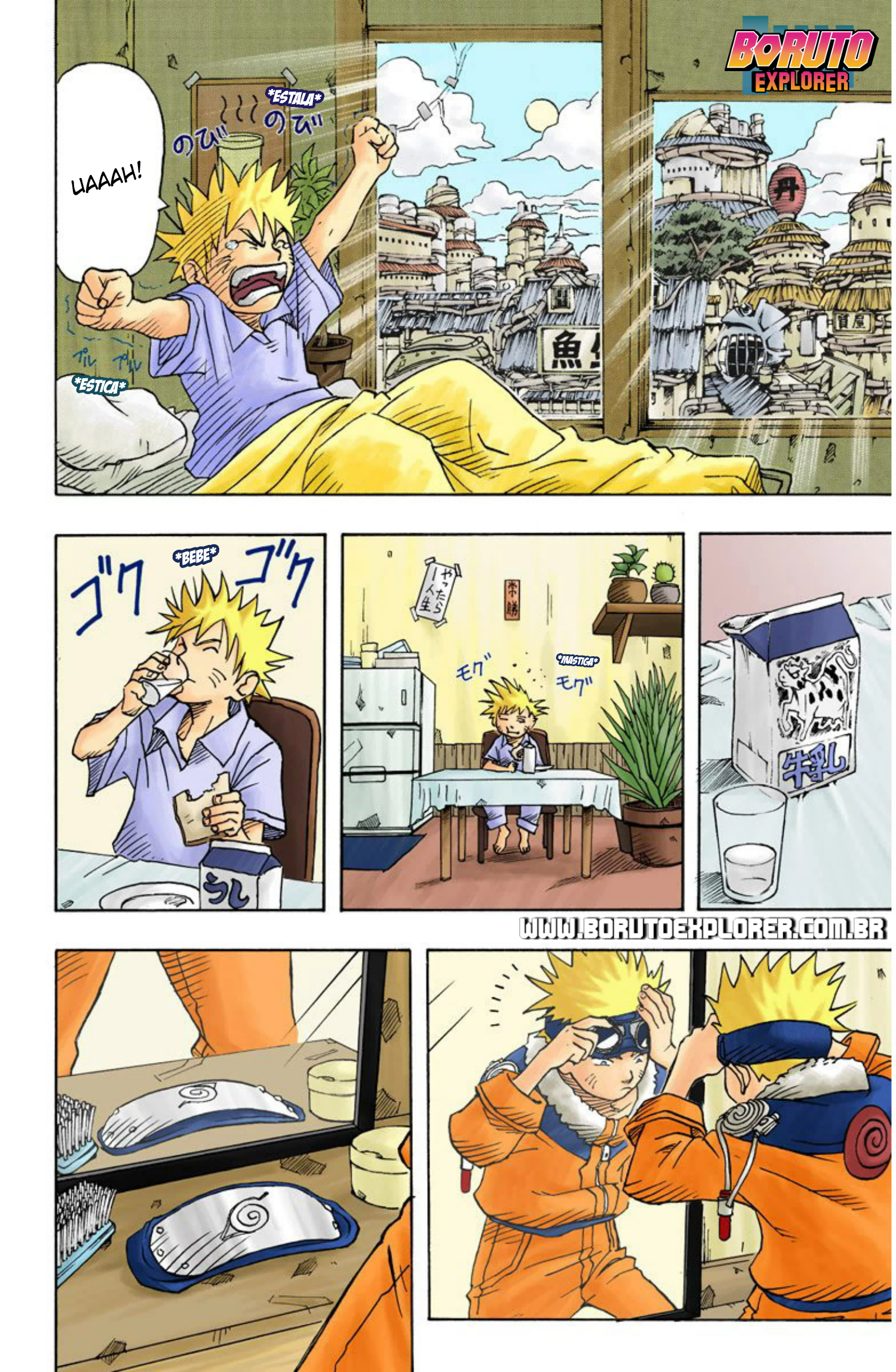 Read Naruto - Versão Colorida Oficial Manga Online