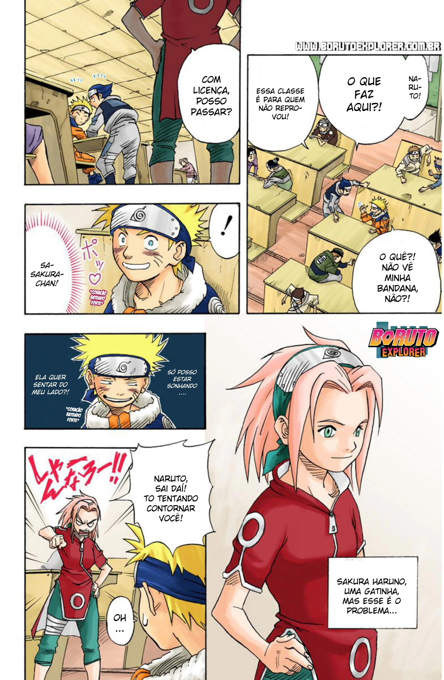 Read Naruto - Versão Colorida Oficial Manga Online