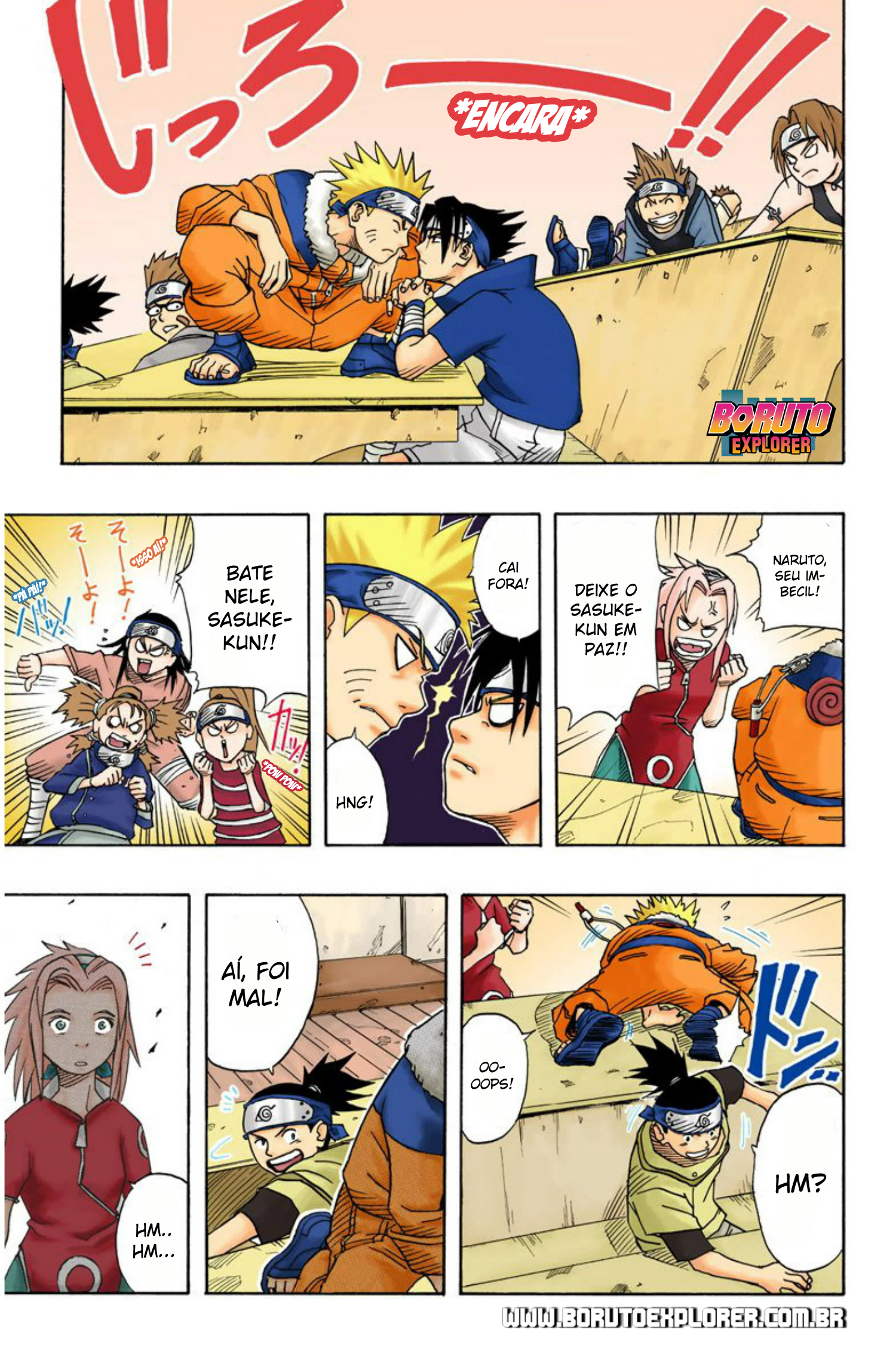 Read Naruto - Versão Colorida Oficial Manga Online
