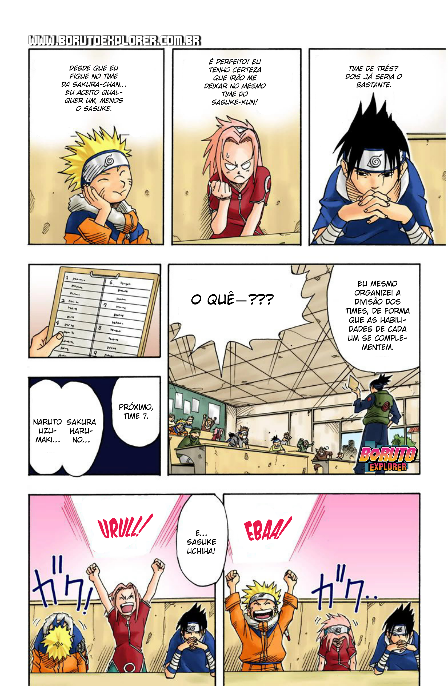 Read Naruto - Versão Colorida Oficial Manga Online