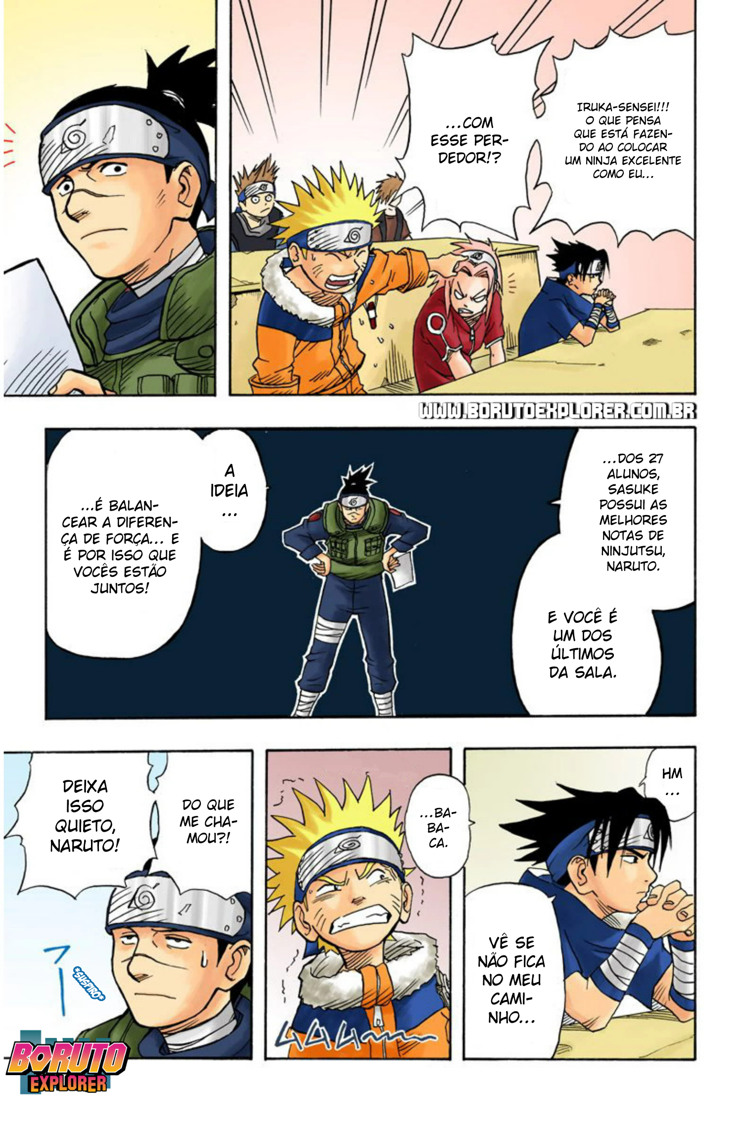 Read Naruto - Versão Colorida Oficial Manga Online