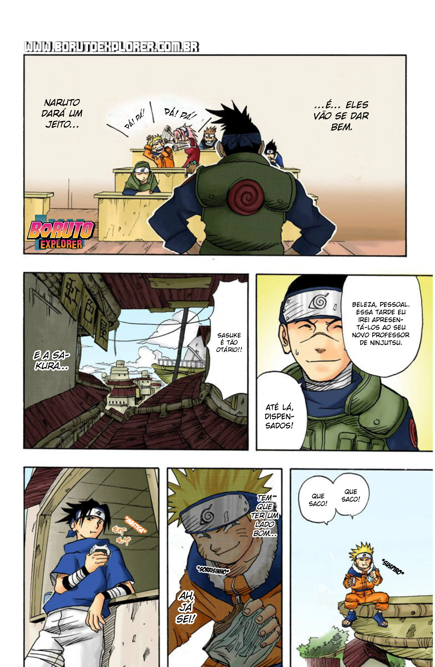 Read Naruto - Versão Colorida Oficial Manga Online