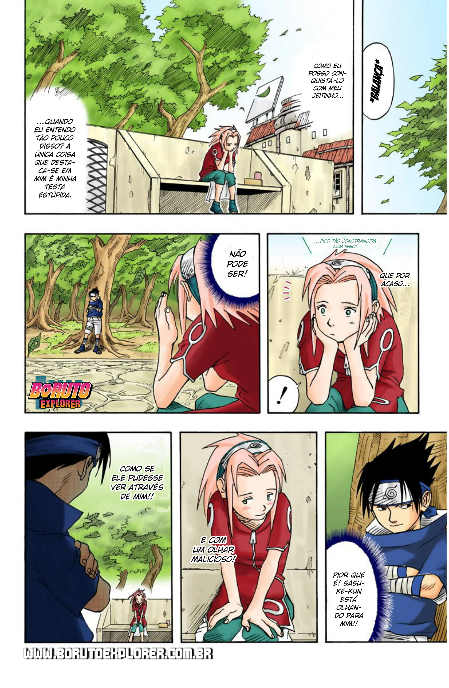 Read Naruto - Versão Colorida Oficial Manga Online