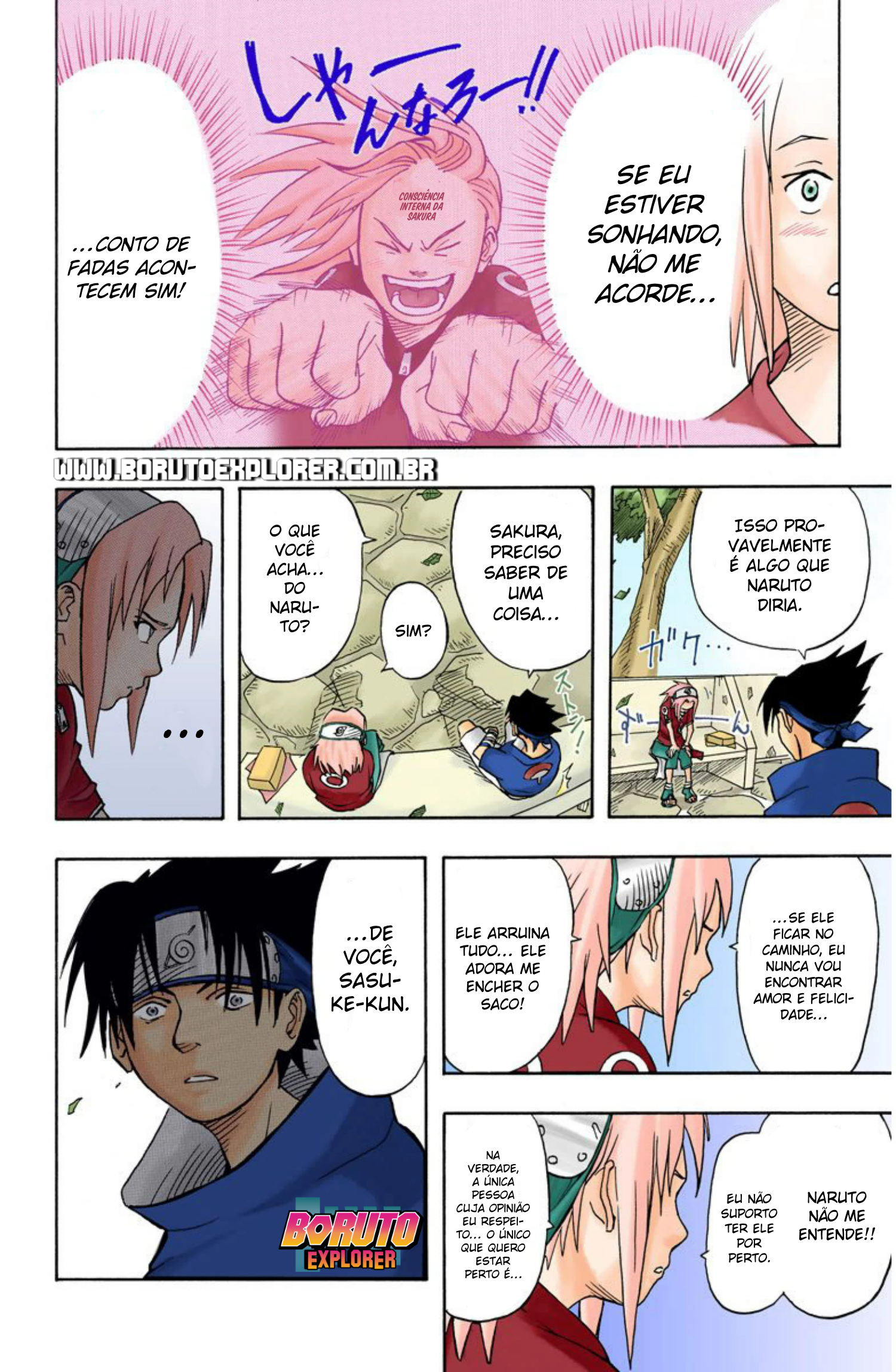 Read Naruto - Versão Colorida Oficial Manga Online