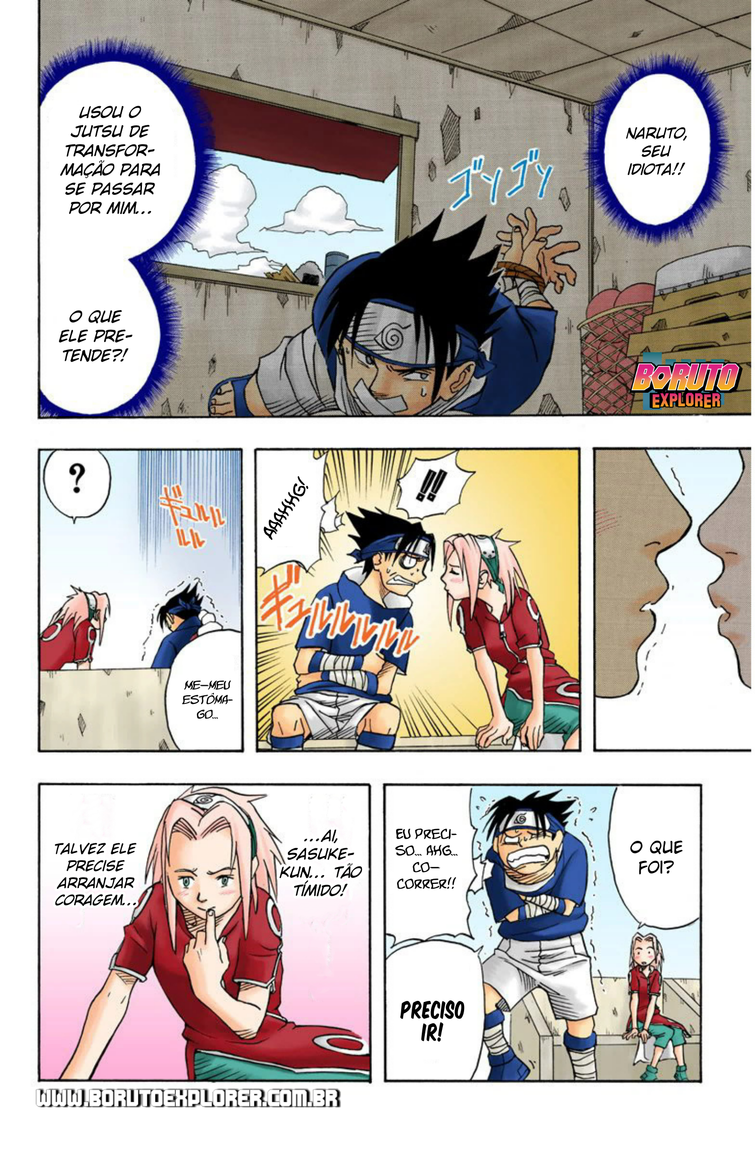 Read Naruto - Versão Colorida Oficial Manga Online