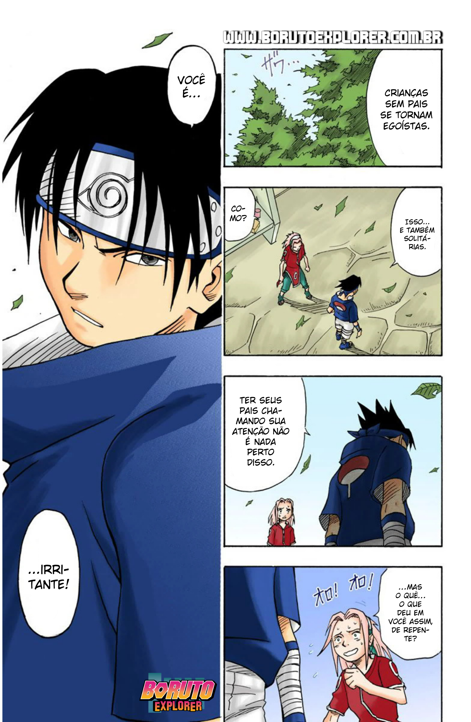 Read Naruto - Versão Colorida Oficial Manga Online