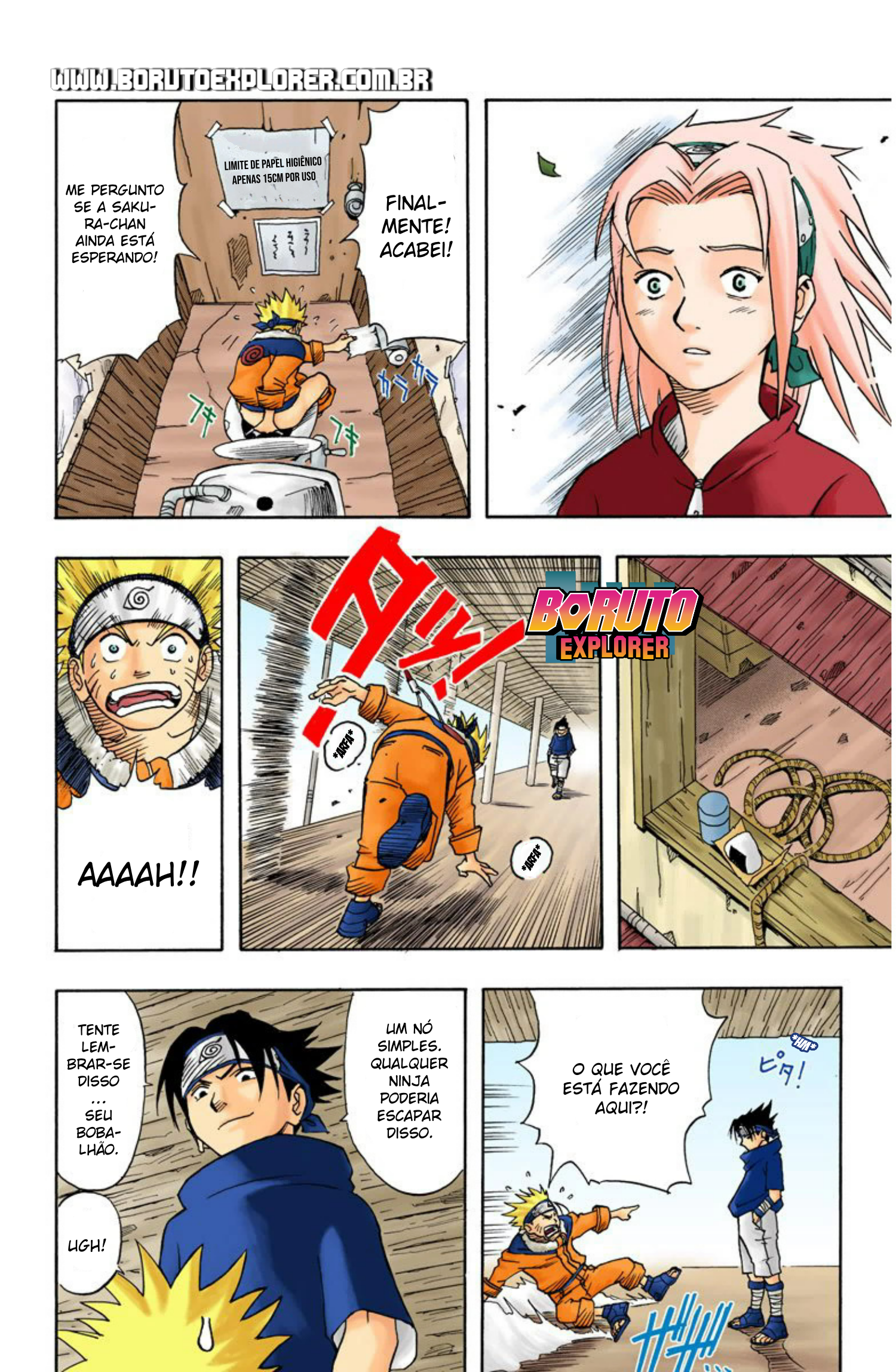 Read Naruto - Versão Colorida Oficial Manga Online