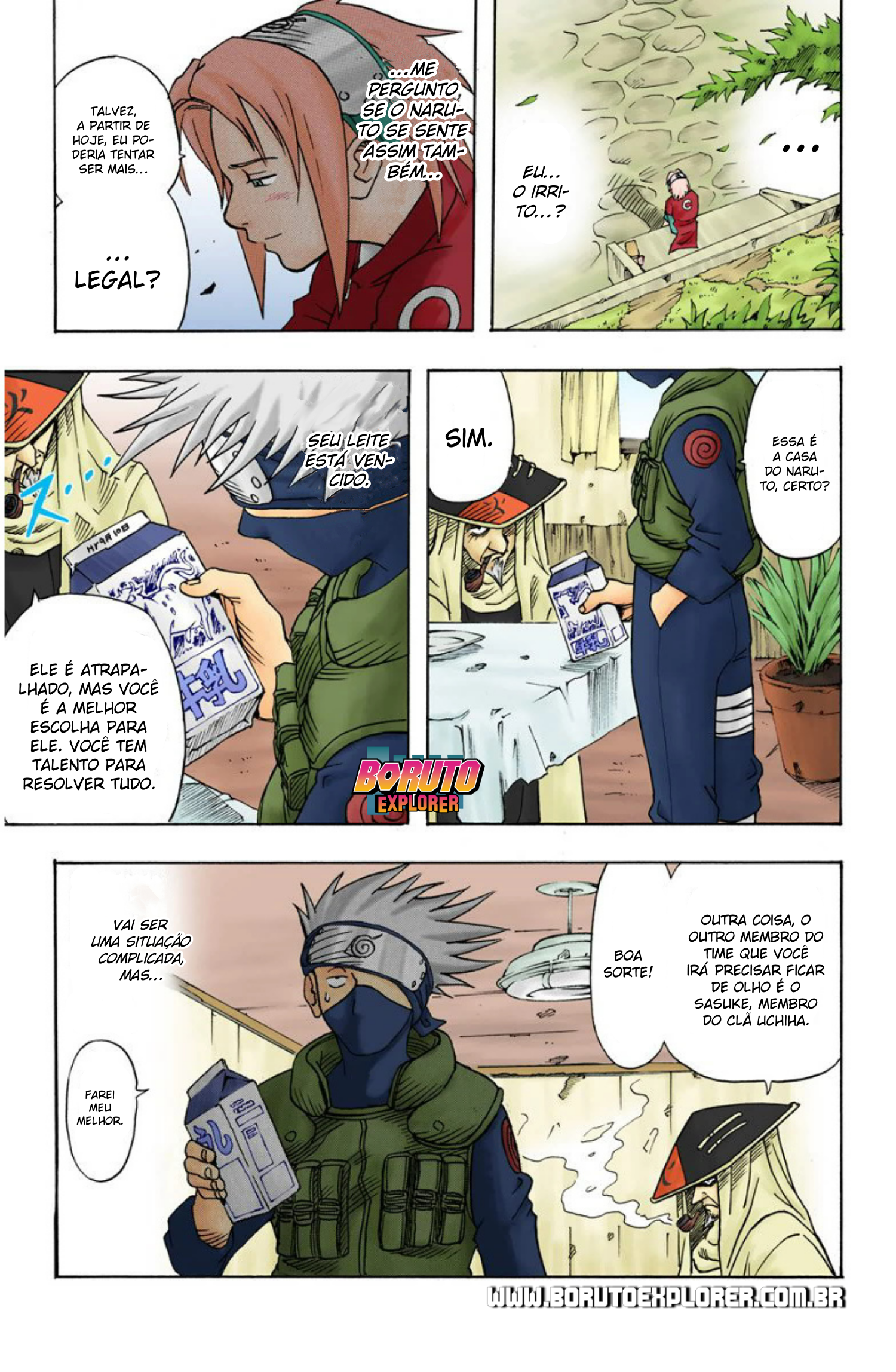Read Naruto - Versão Colorida Oficial Manga Online