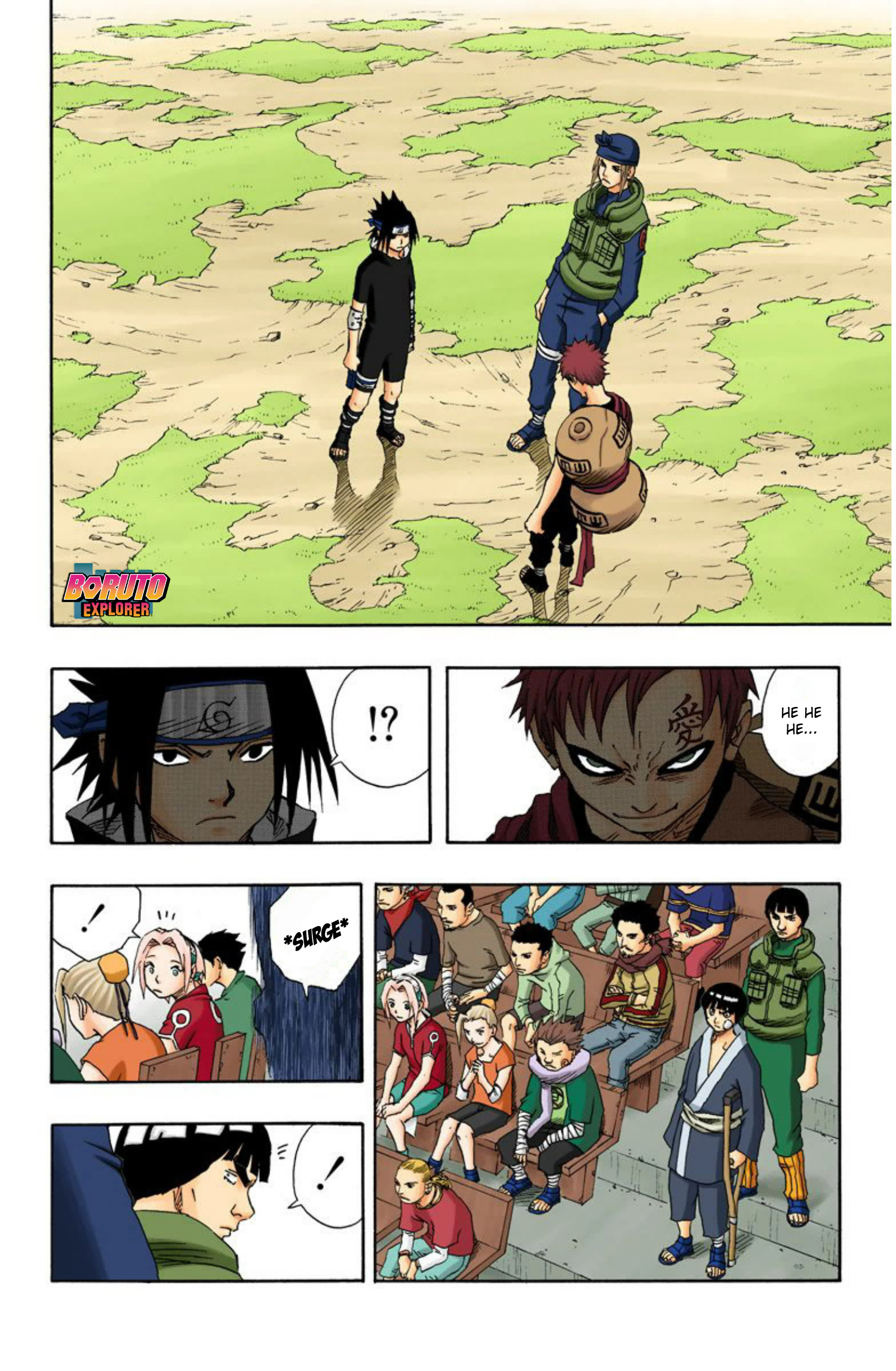 Read Naruto - Versão Colorida Oficial Manga Online