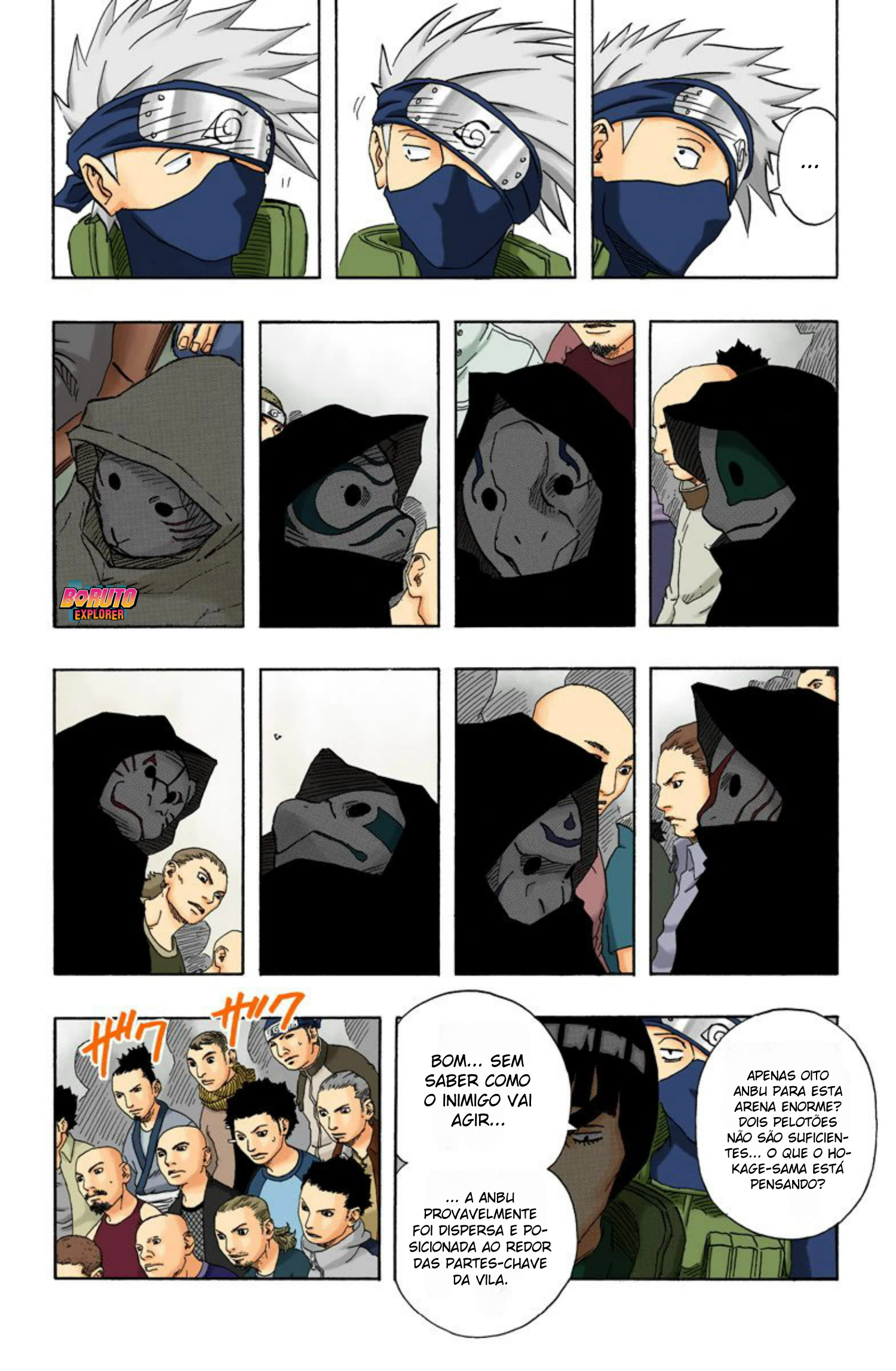 Read Naruto - Versão Colorida Oficial Manga Online