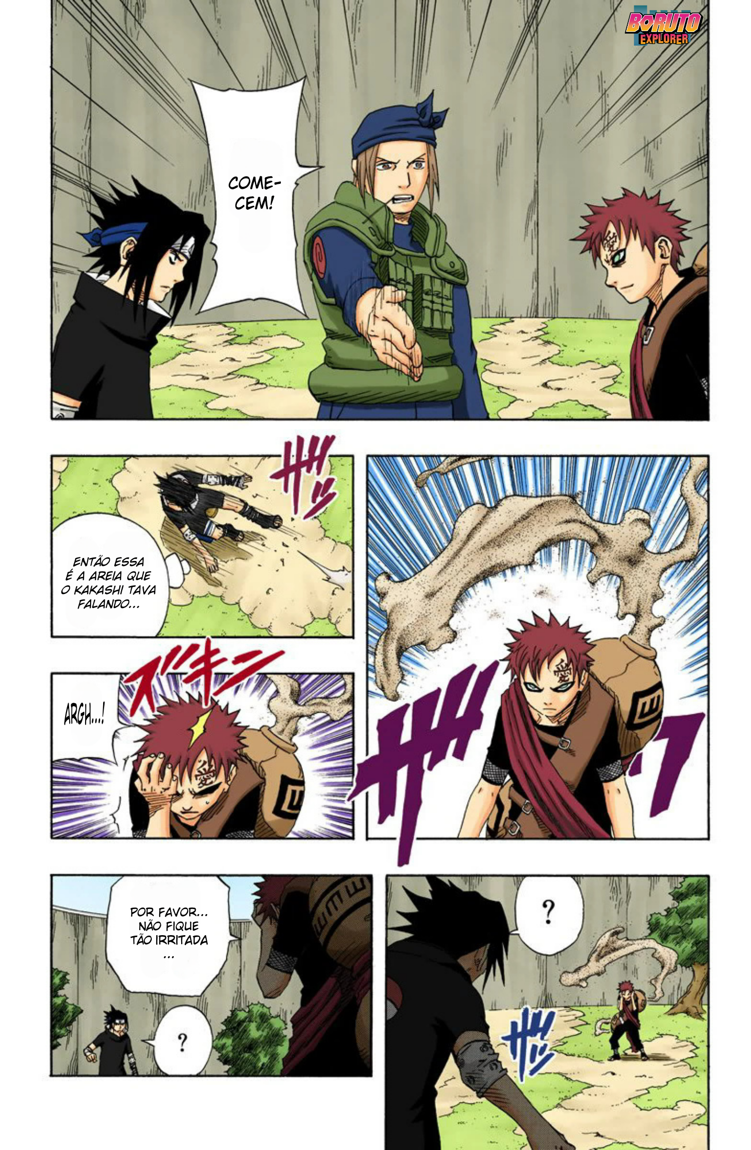 Read Naruto - Versão Colorida Oficial Manga Online