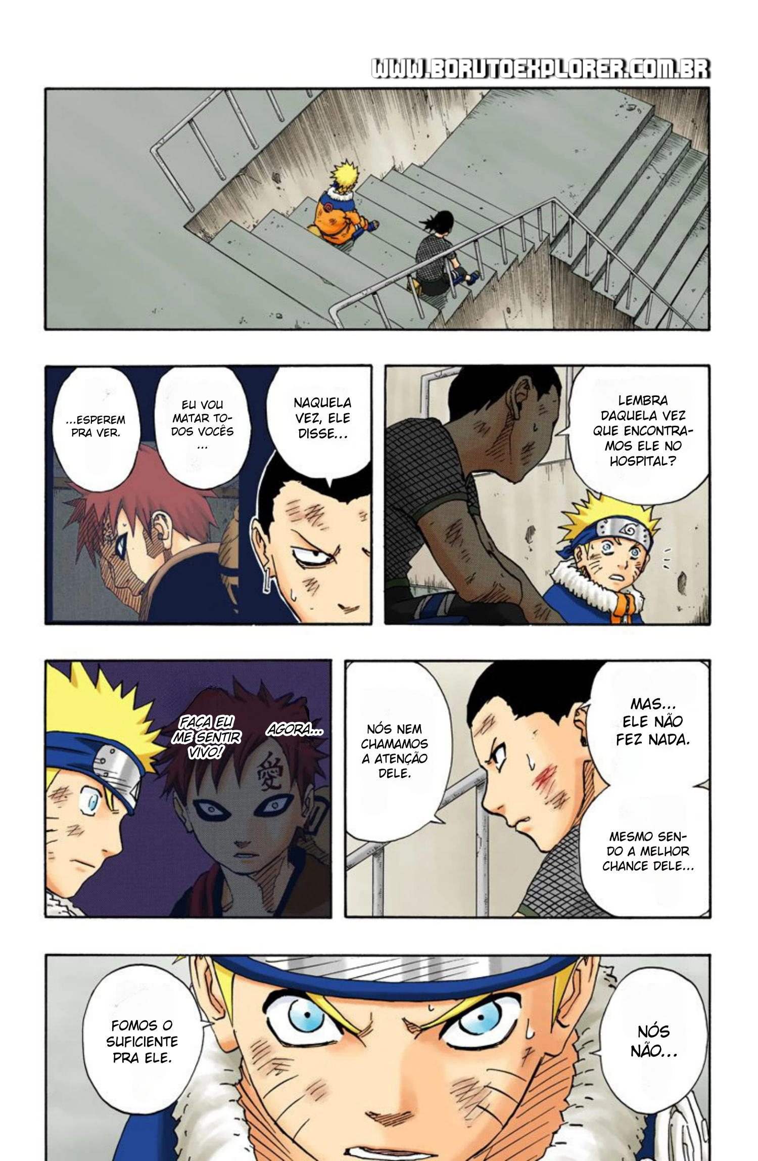 Read Naruto - Versão Colorida Oficial Manga Online