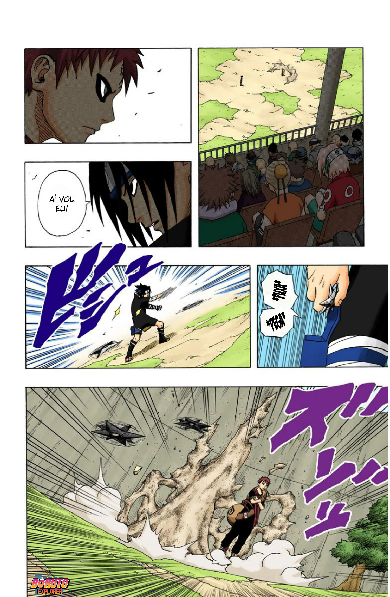 Read Naruto - Versão Colorida Oficial Manga Online
