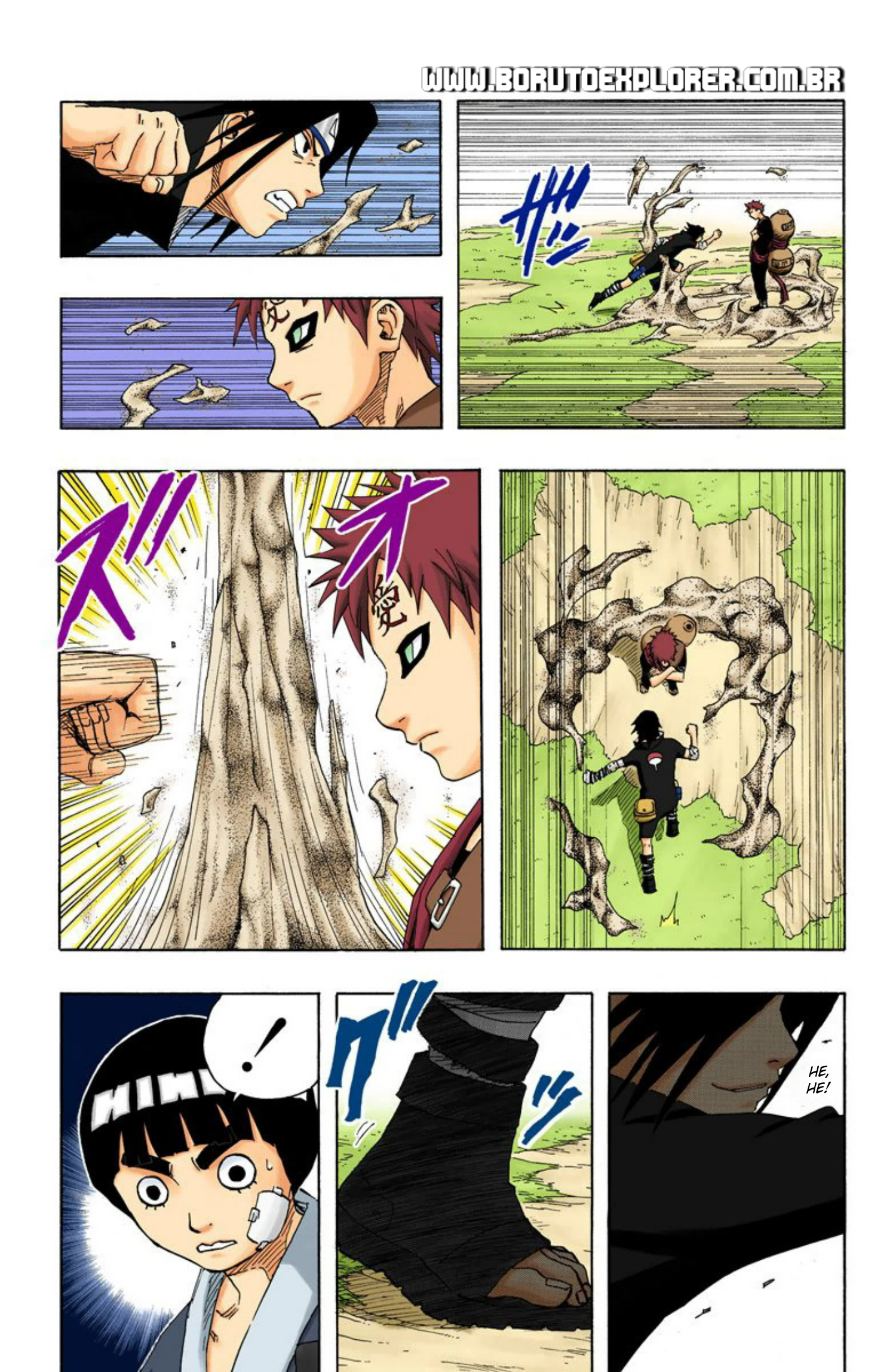 Read Naruto - Versão Colorida Oficial Manga Online