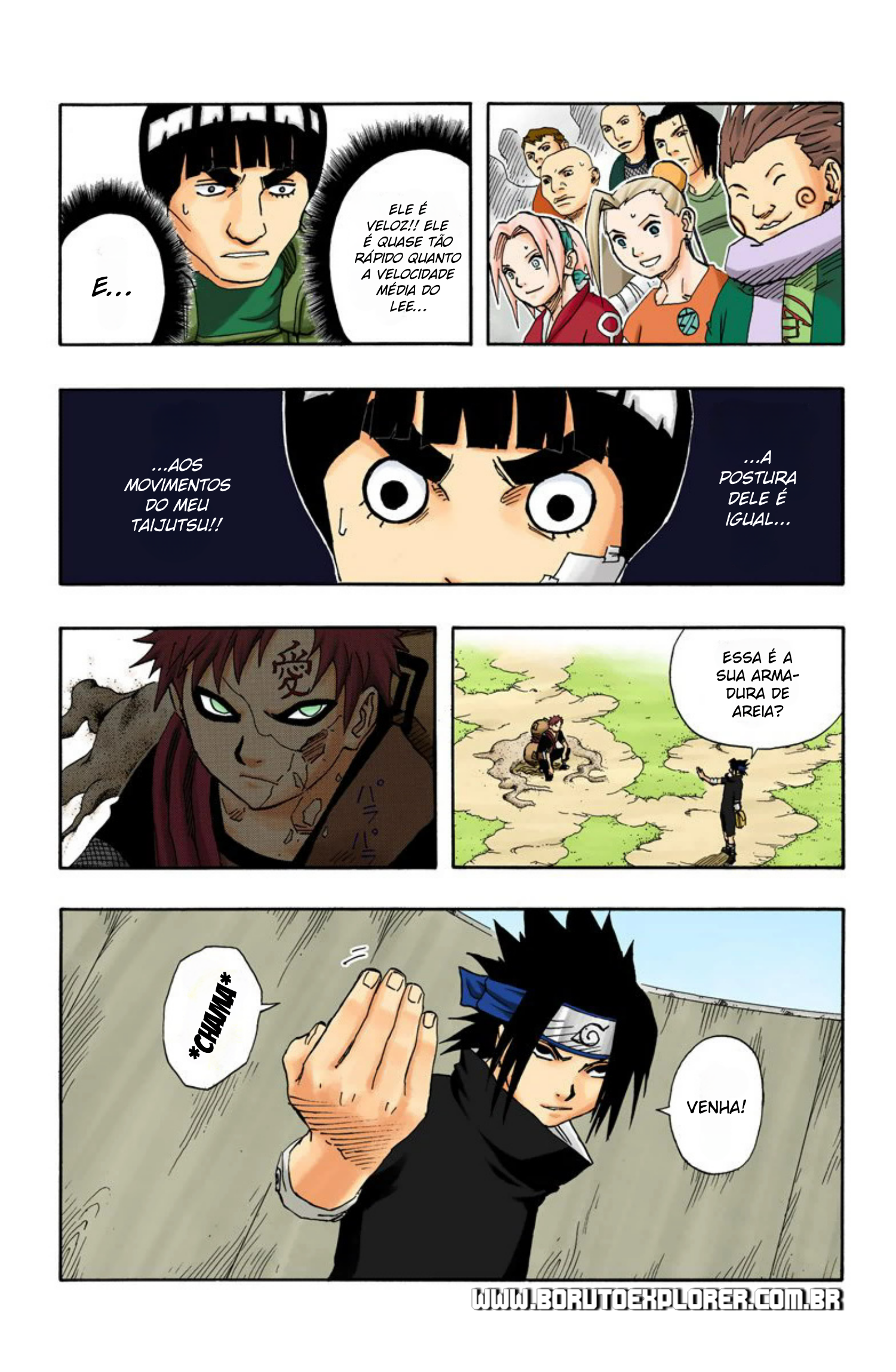 Read Naruto - Versão Colorida Oficial Manga Online