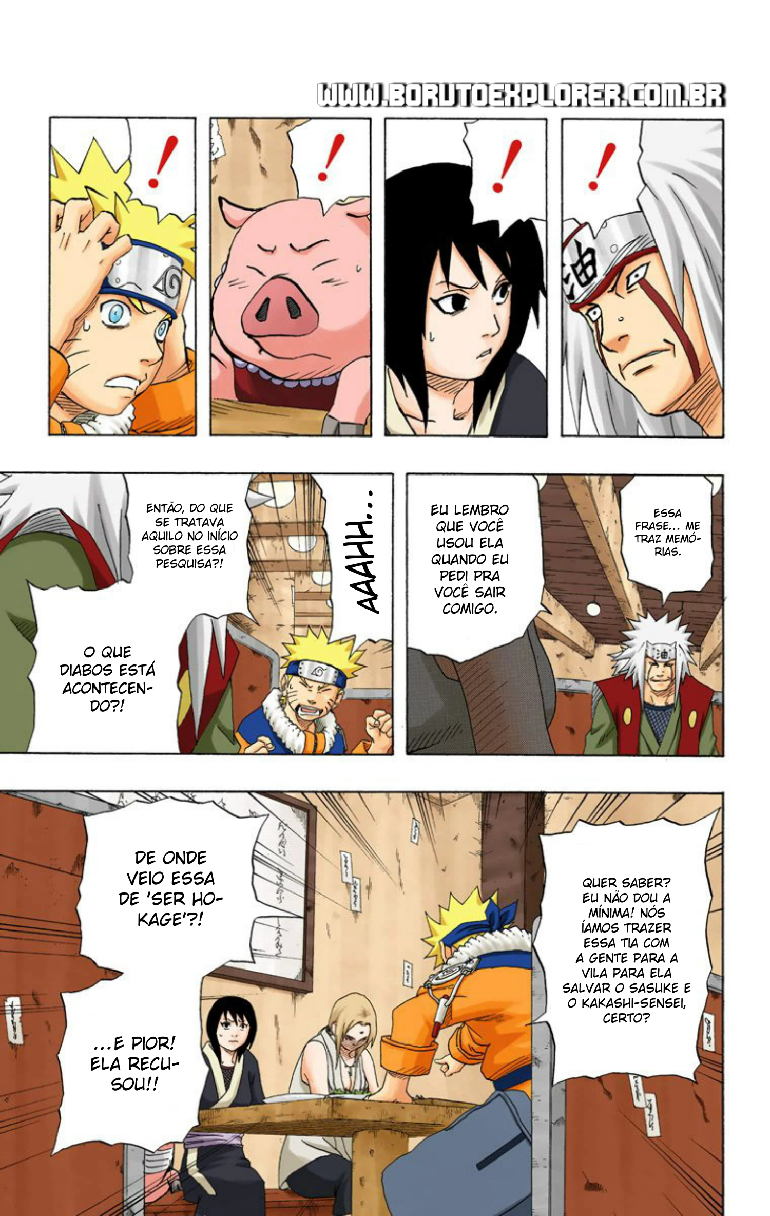 Read Naruto - Versão Colorida Oficial Manga Online
