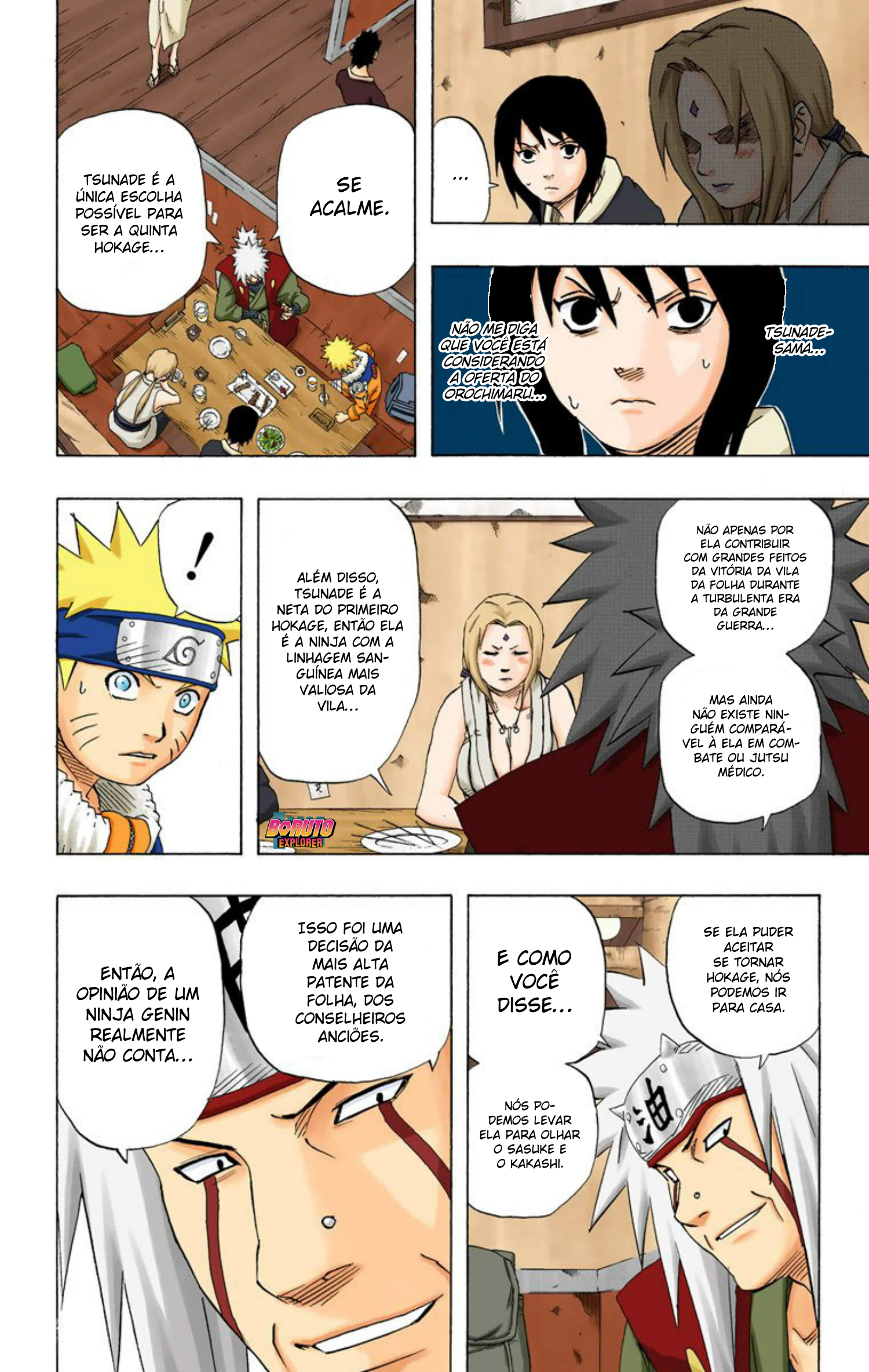 Read Naruto - Versão Colorida Oficial Manga Online