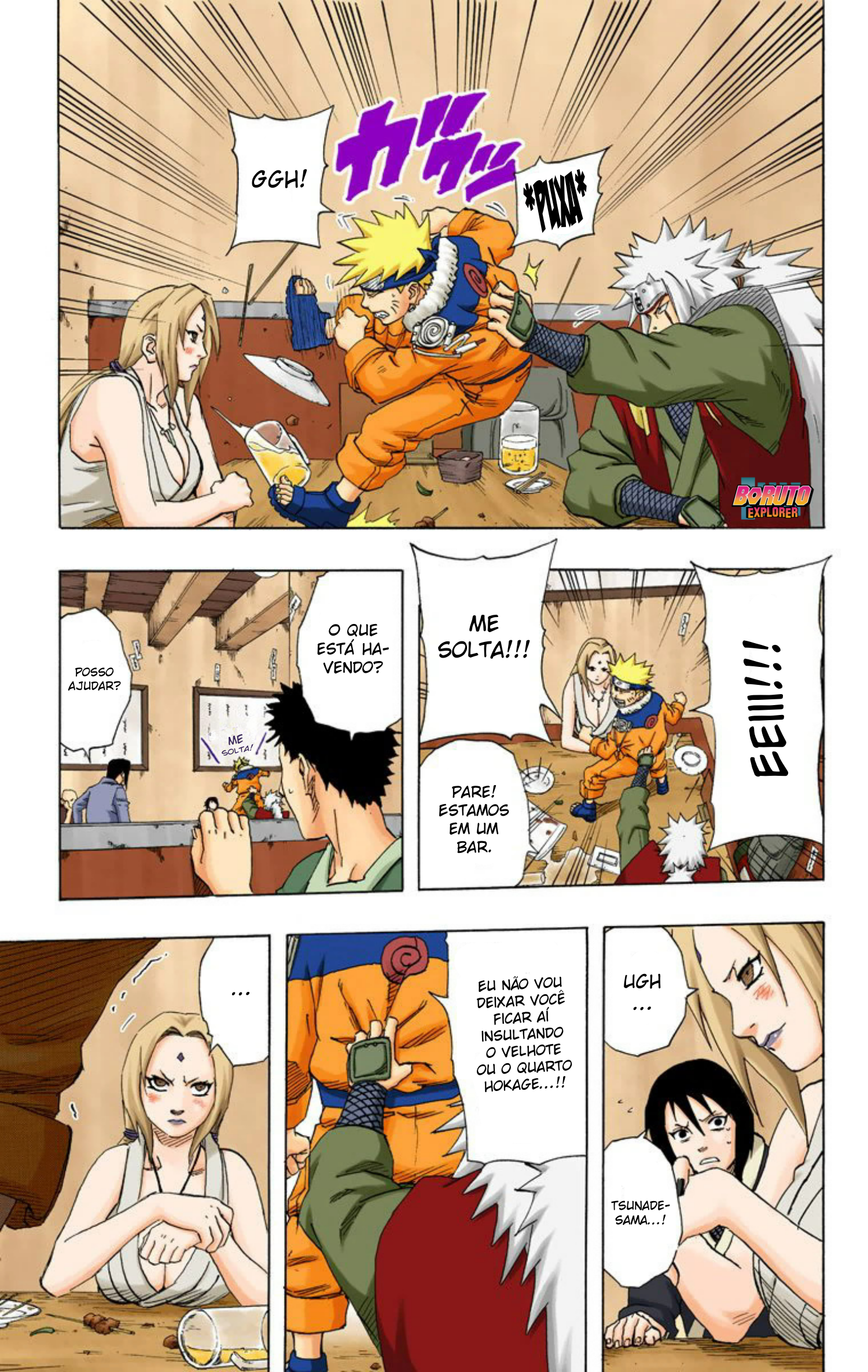 Read Naruto - Versão Colorida Oficial Manga Online