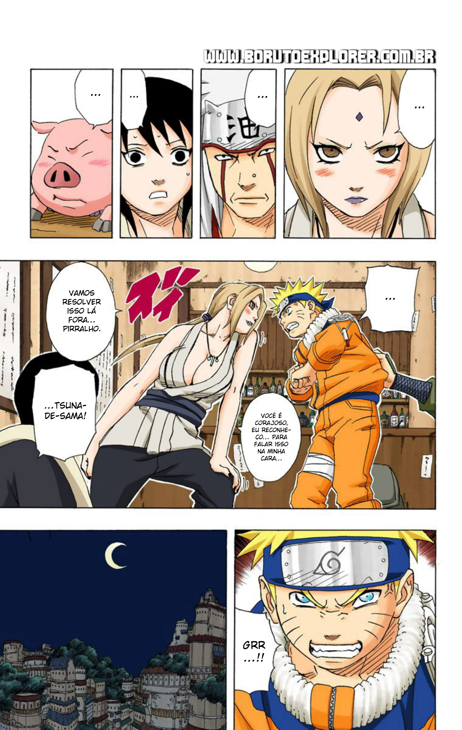 Read Naruto - Versão Colorida Oficial Manga Online