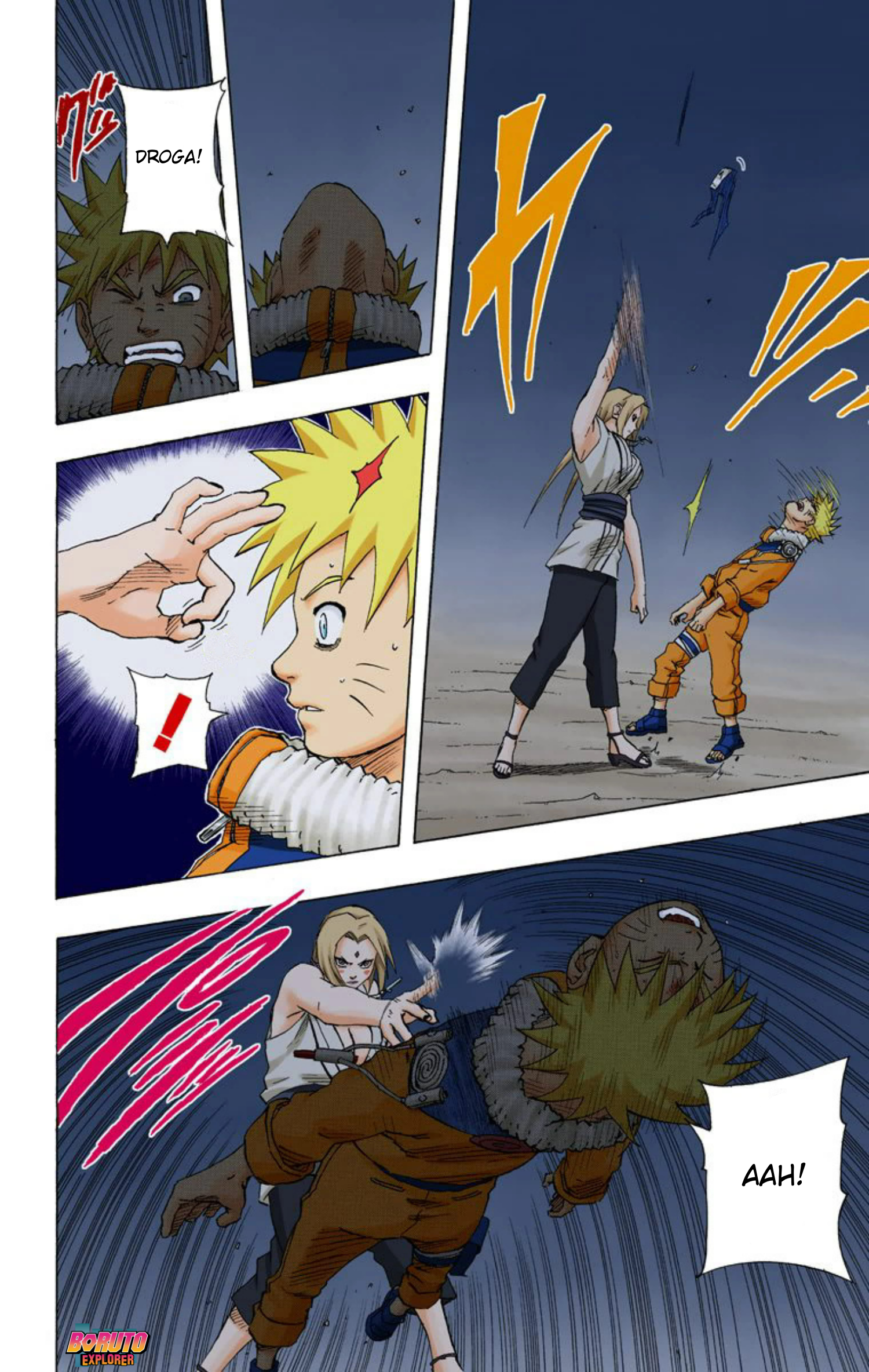 Read Naruto - Versão Colorida Oficial Manga Online