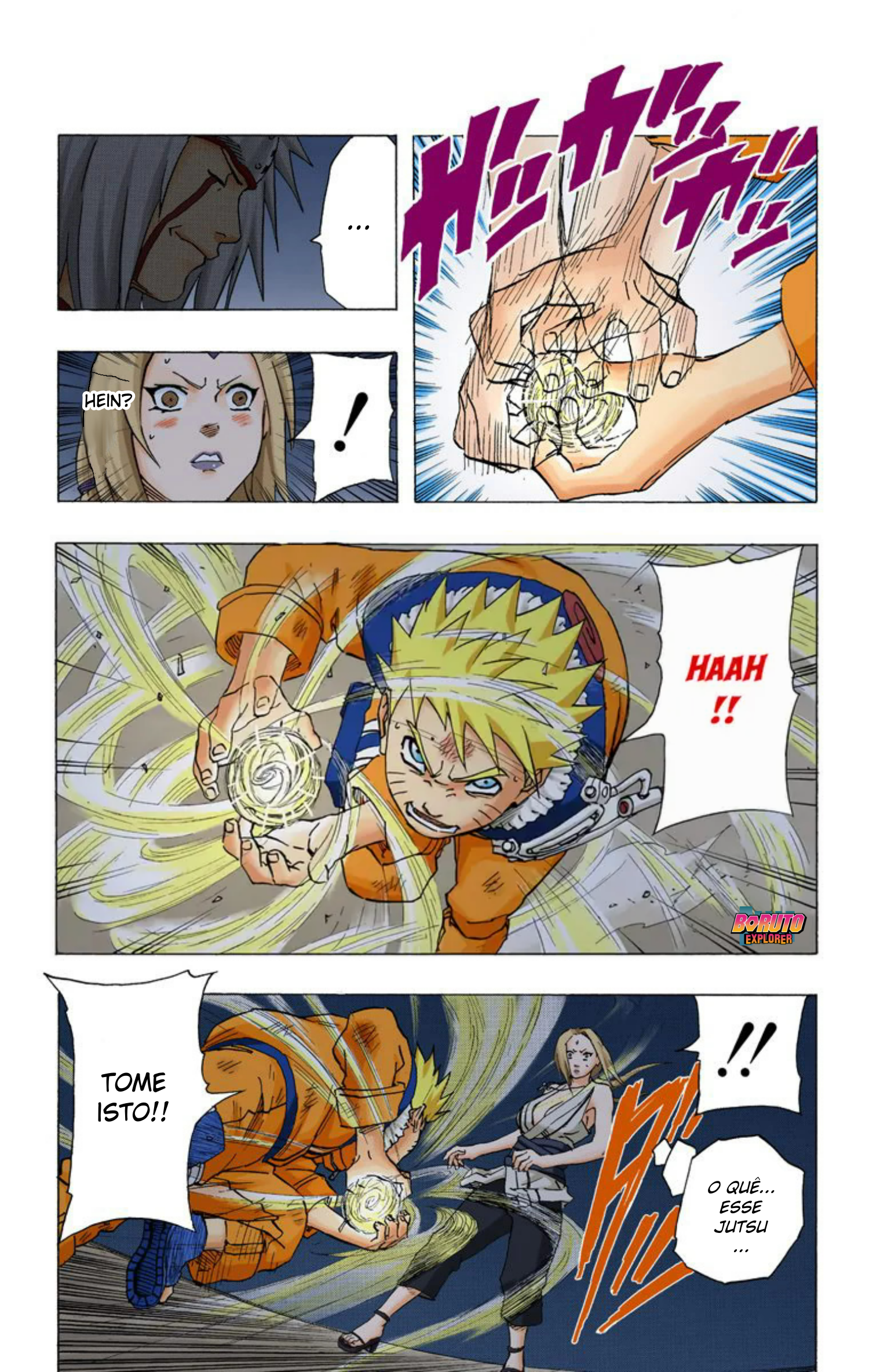 Read Naruto - Versão Colorida Oficial Manga Online