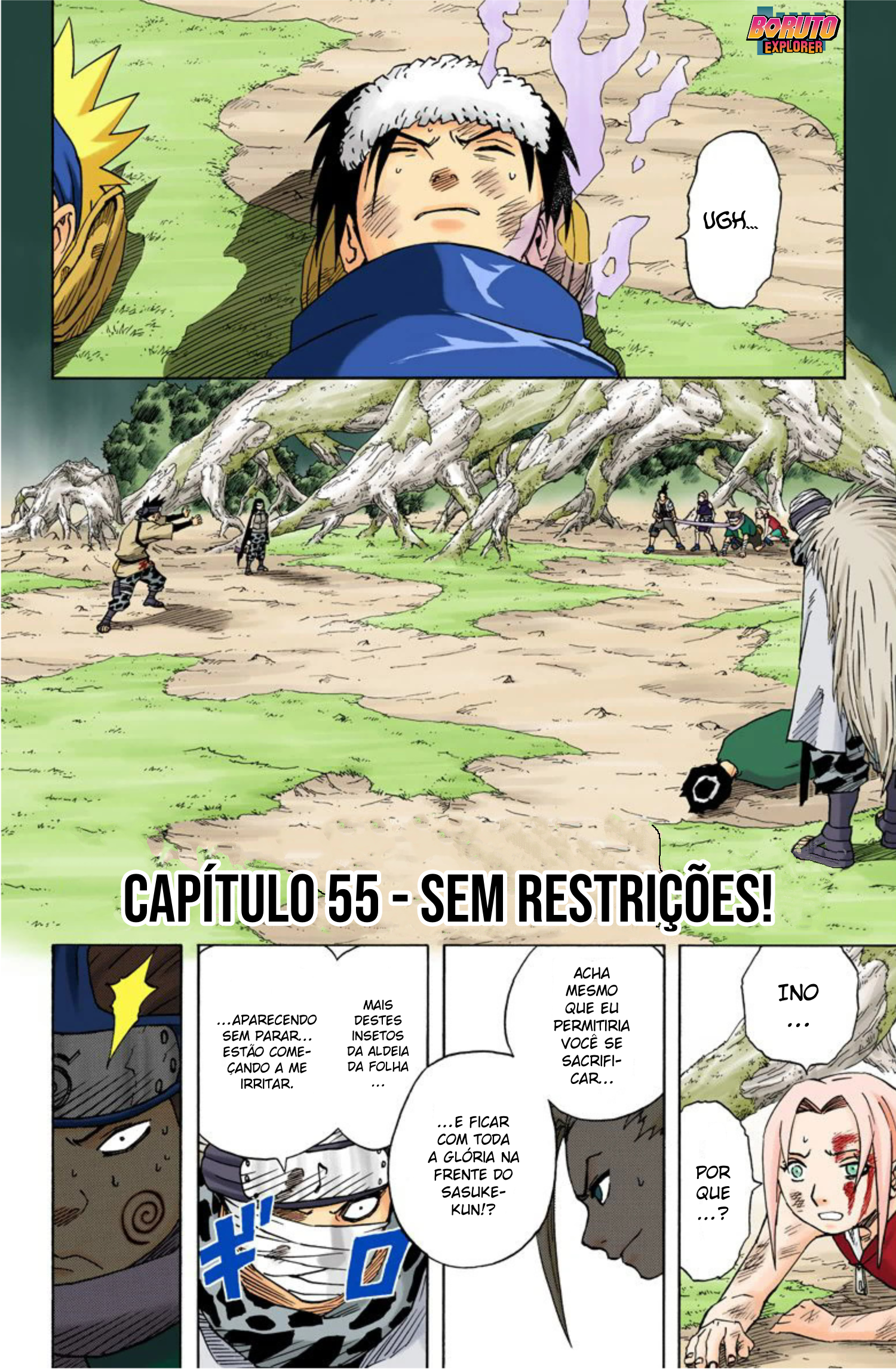 Read Naruto - Versão Colorida Oficial Manga Online