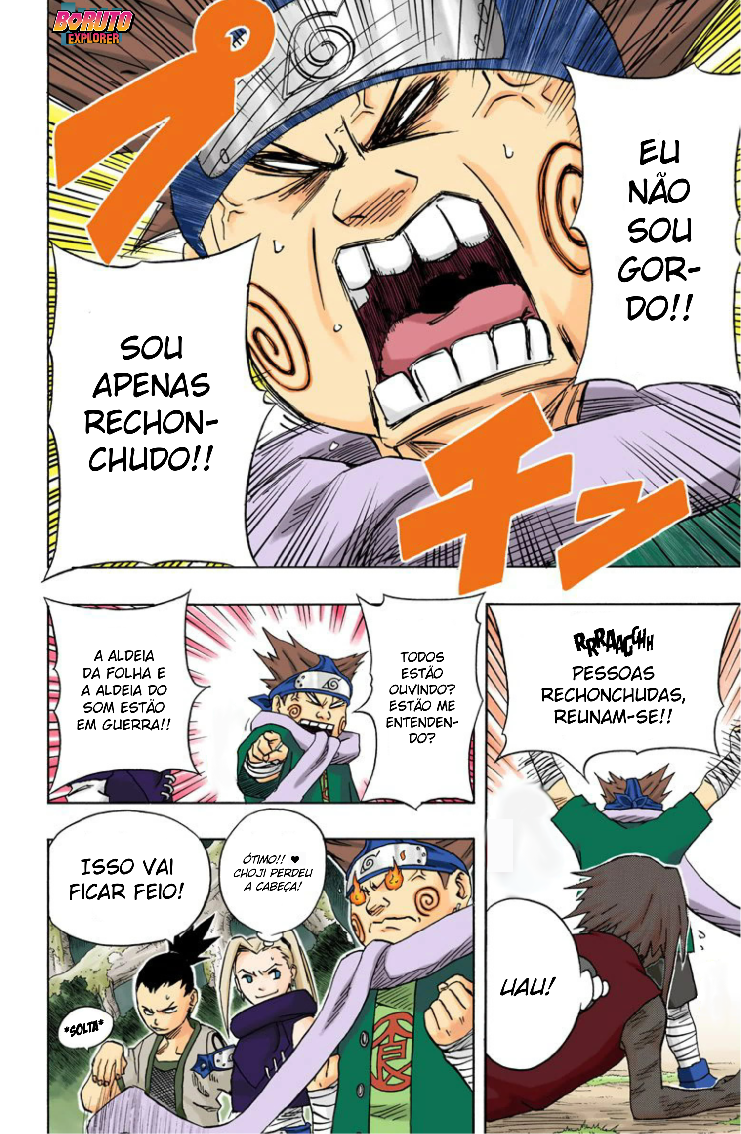 Read Naruto - Versão Colorida Oficial Manga Online
